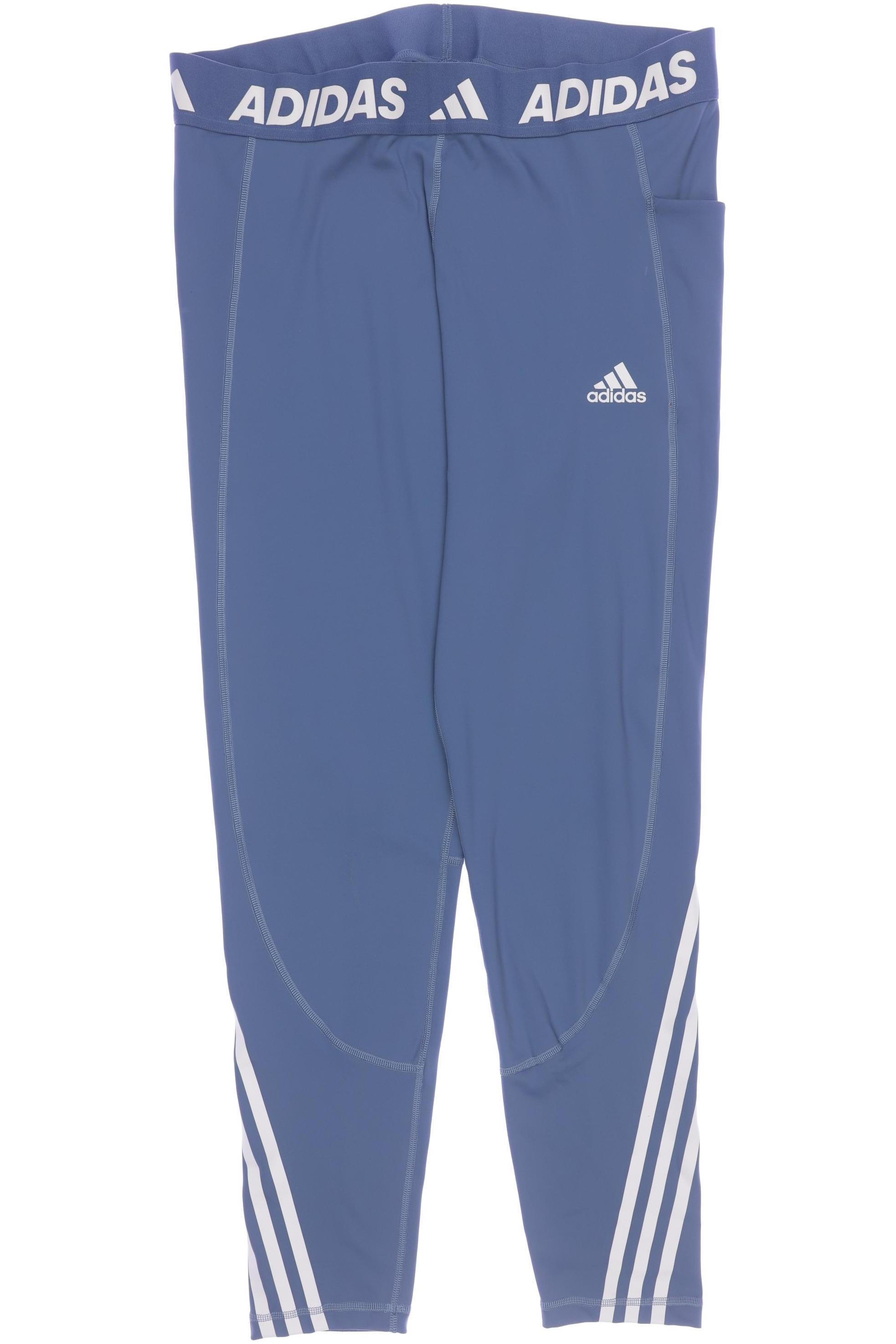 

adidas Damen Stoffhose, blau, Gr. 0