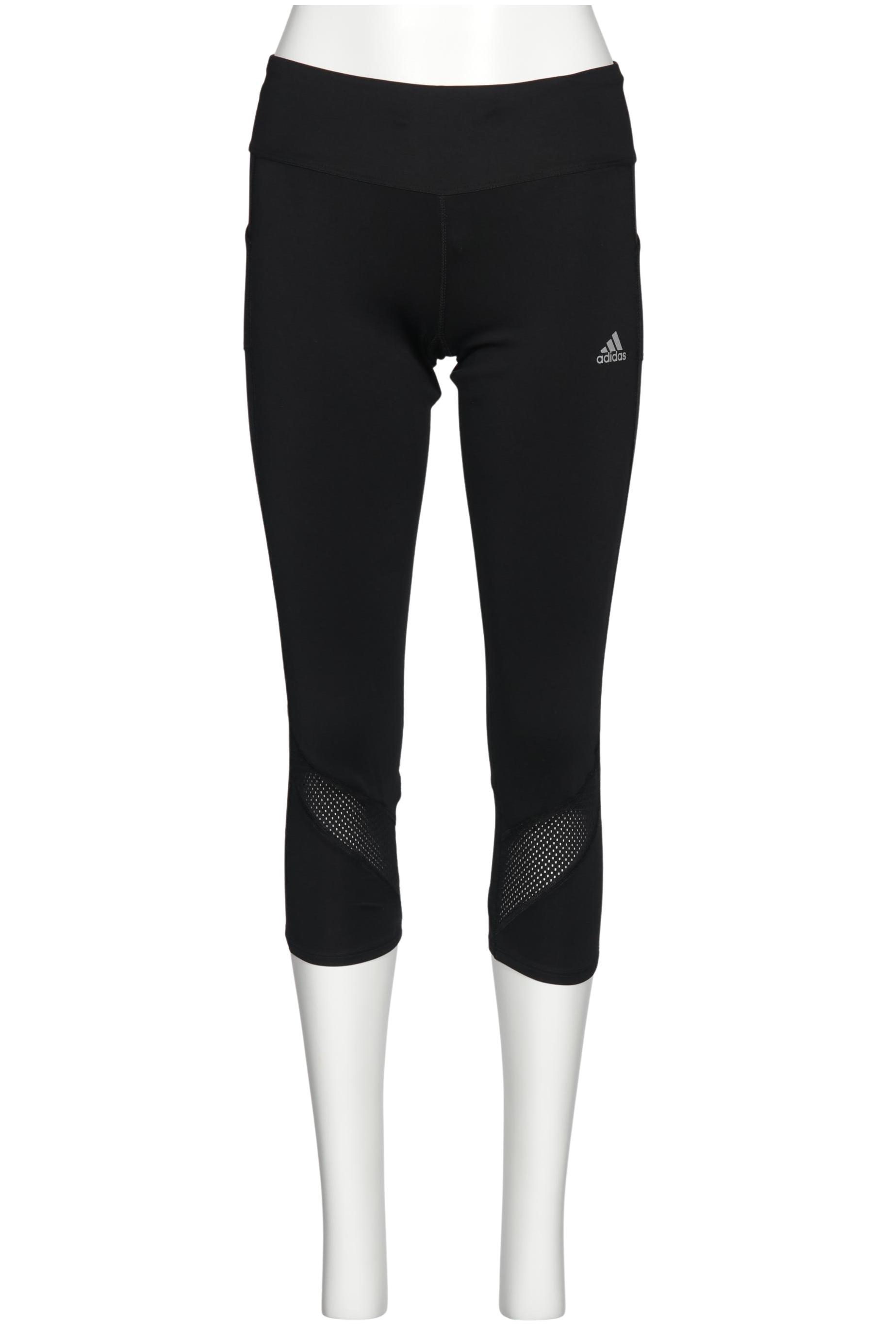 

adidas Damen Stoffhose, schwarz, Gr. 0