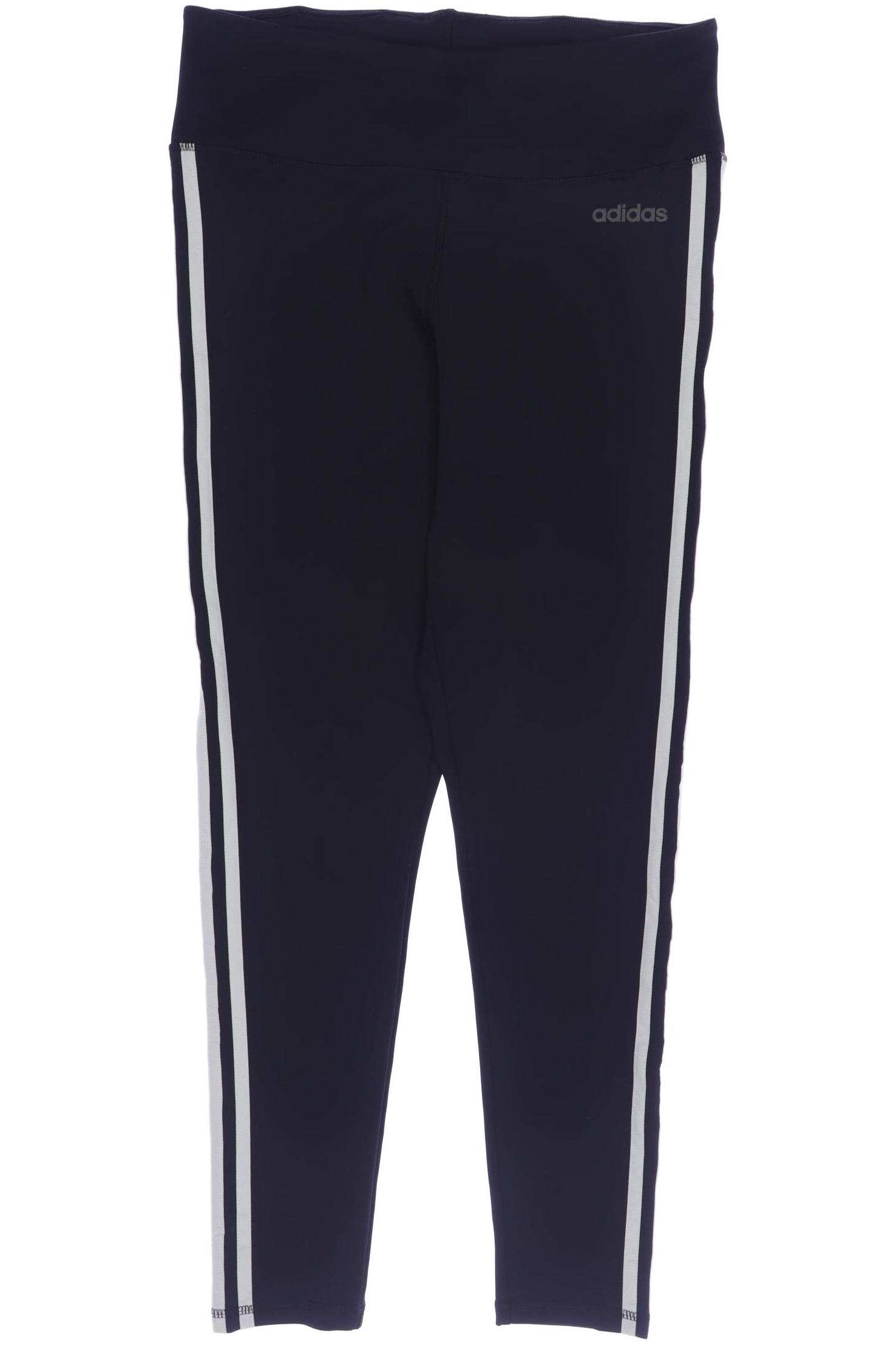 

adidas Damen Stoffhose, schwarz, Gr. 0