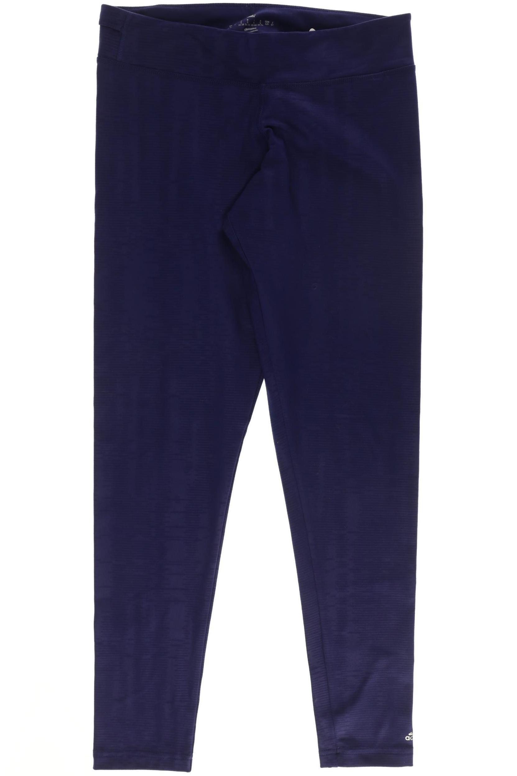 

adidas Damen Stoffhose, blau, Gr.
