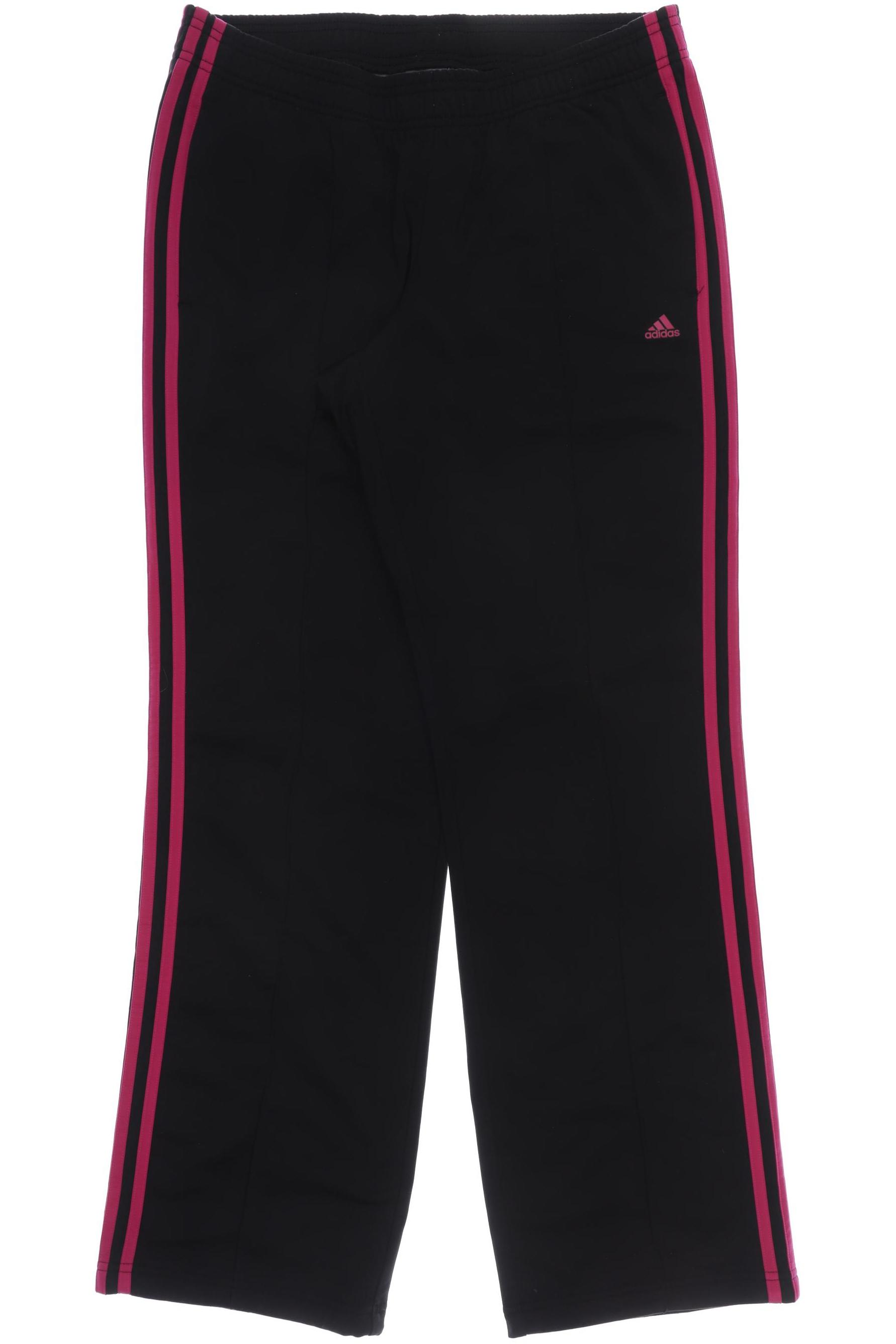 

adidas Damen Stoffhose, schwarz, Gr. 38