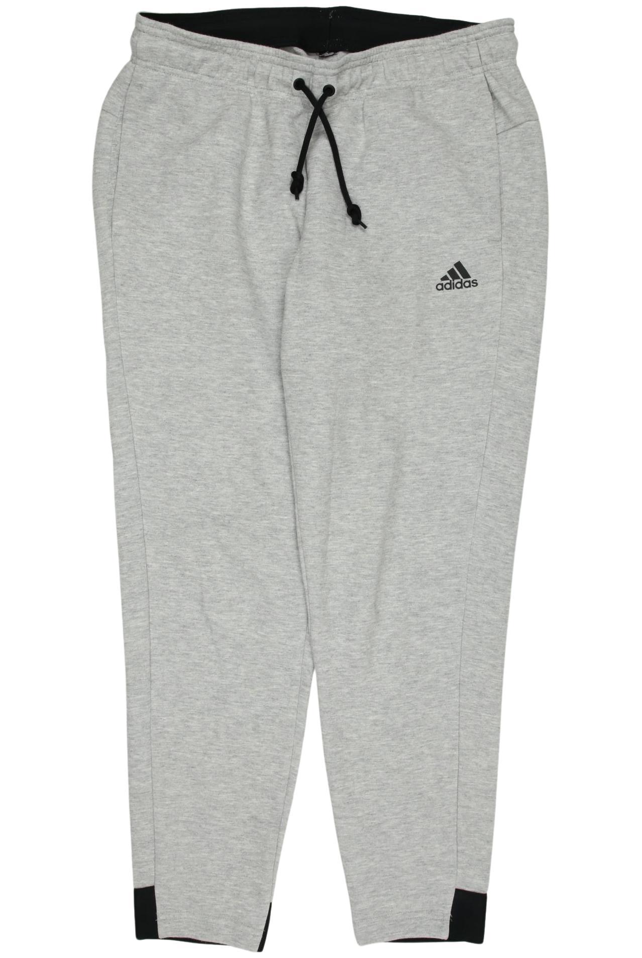 

adidas Damen Stoffhose, grau, Gr. 28