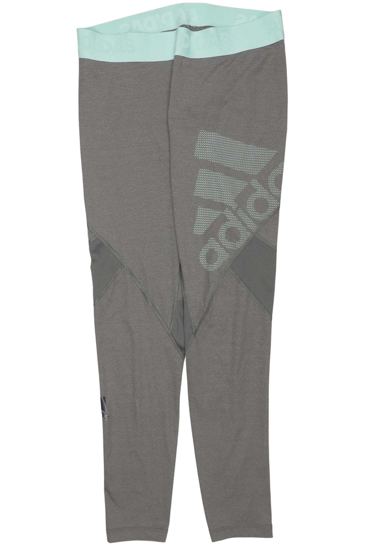 

adidas Damen Stoffhose, grau, Gr. 0