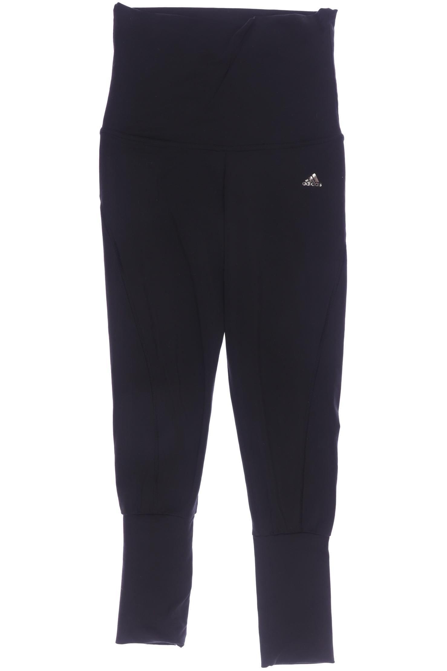 

adidas Damen Stoffhose, schwarz, Gr. 36