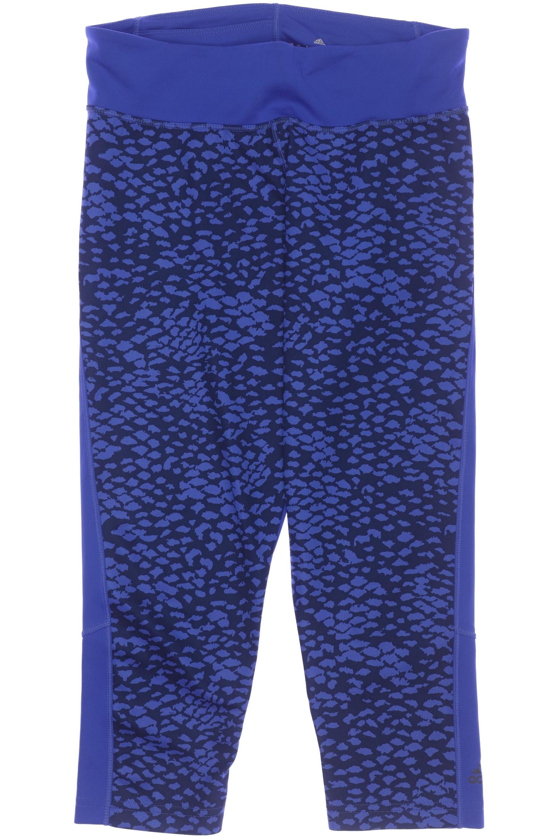 

adidas Damen Stoffhose, blau, Gr. 0