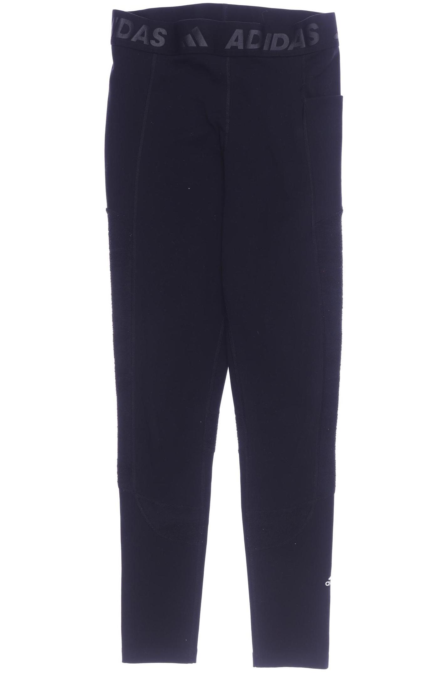 

adidas Damen Stoffhose, schwarz, Gr. 0