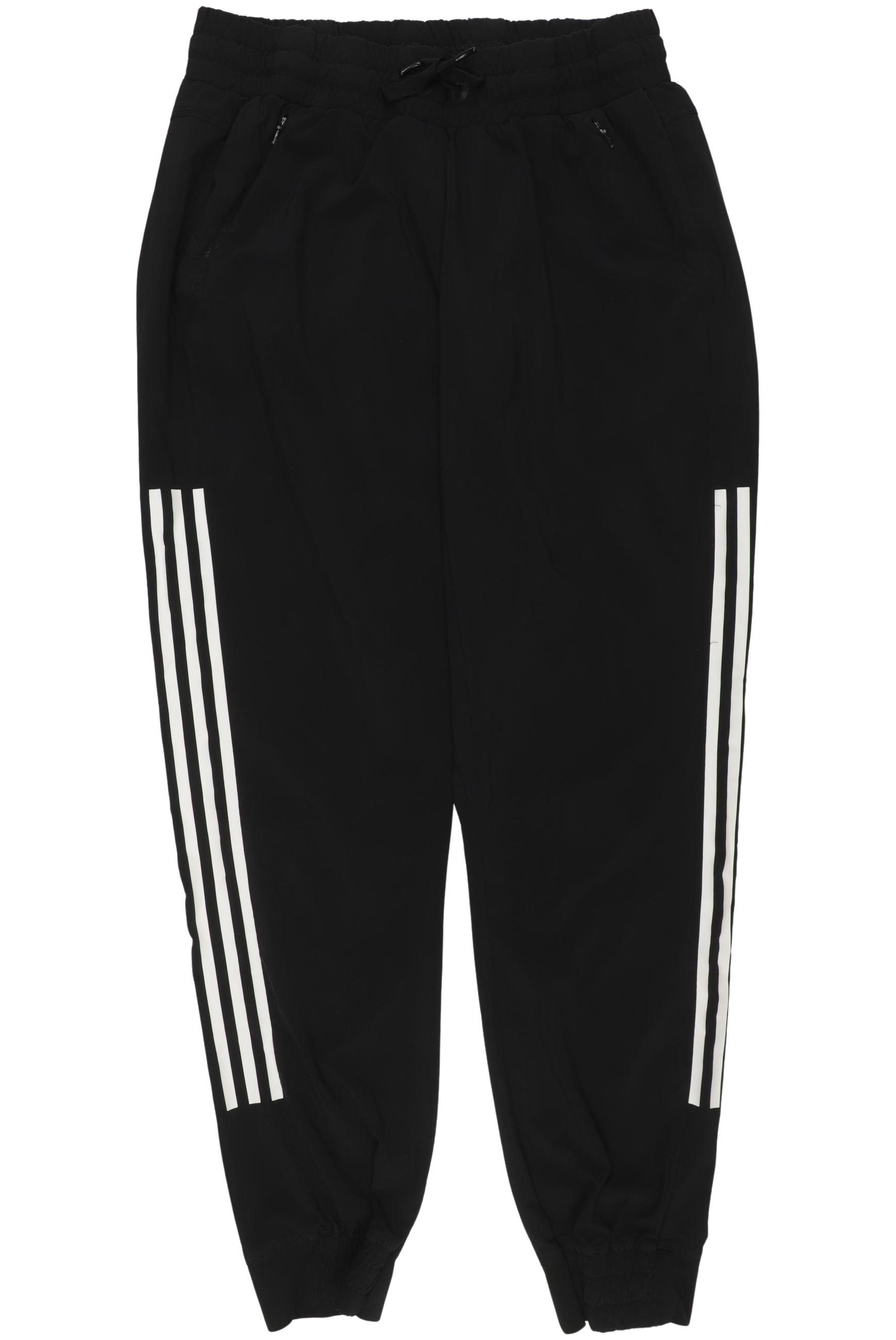 

adidas Damen Stoffhose, schwarz, Gr. 42
