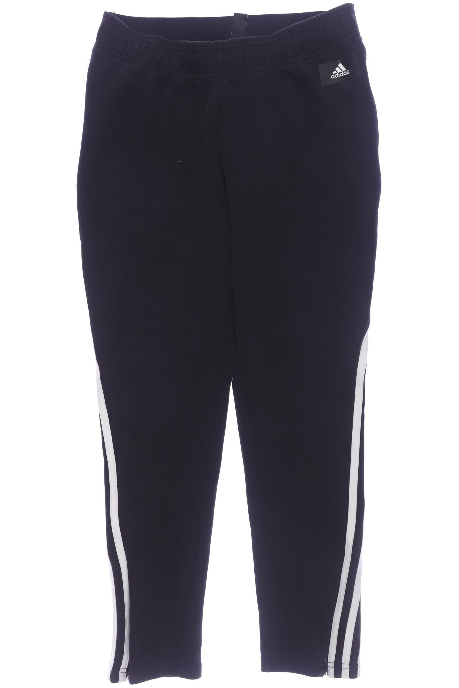 

adidas Damen Stoffhose, schwarz, Gr. 0