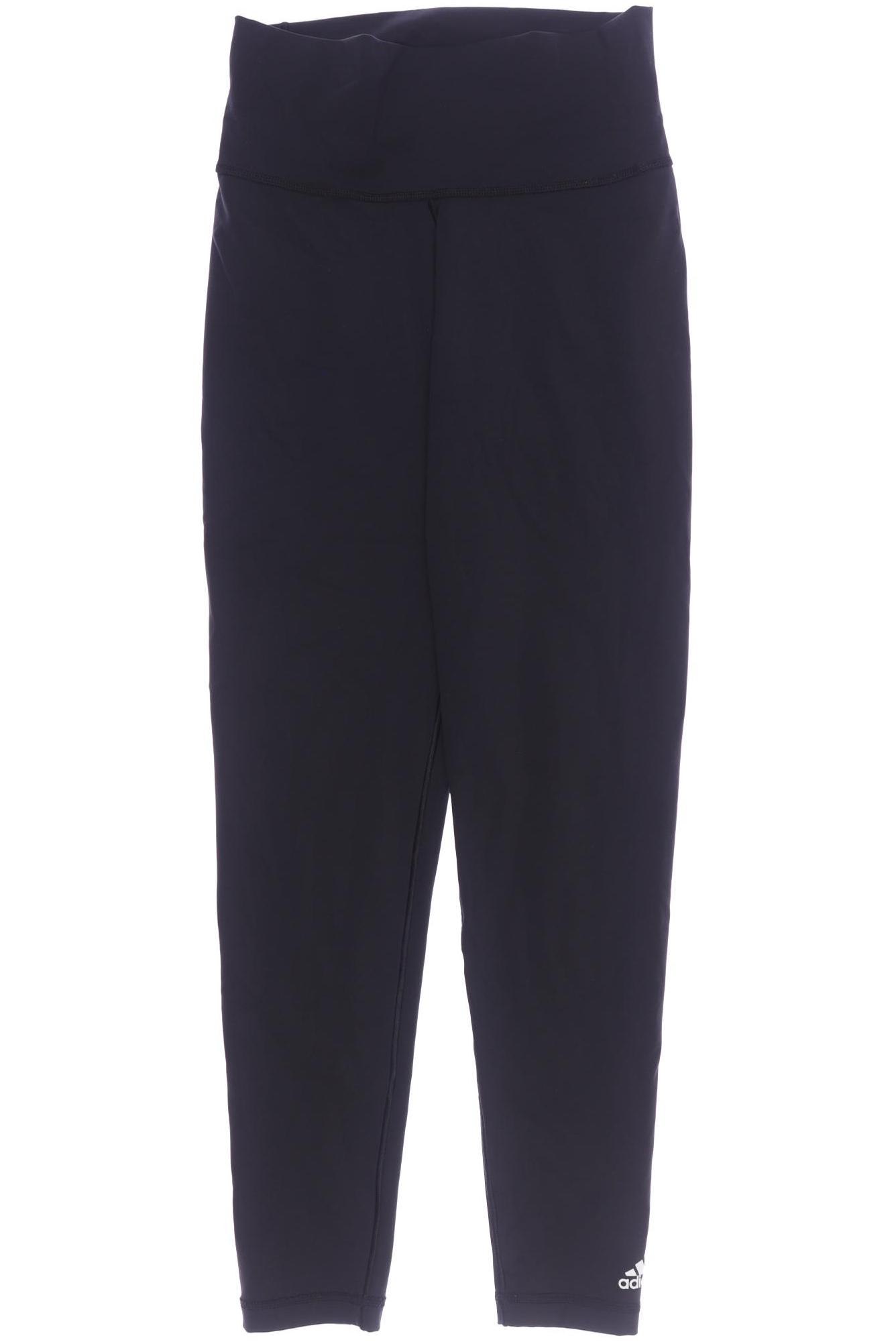 

adidas Damen Stoffhose, schwarz, Gr. 0