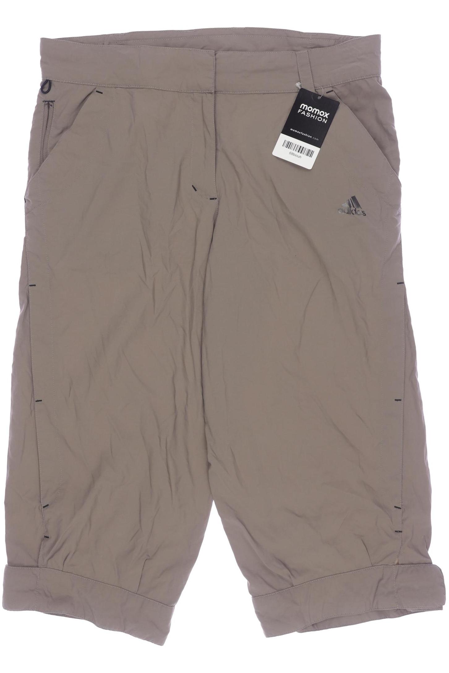 

adidas Damen Stoffhose, grau, Gr. 40