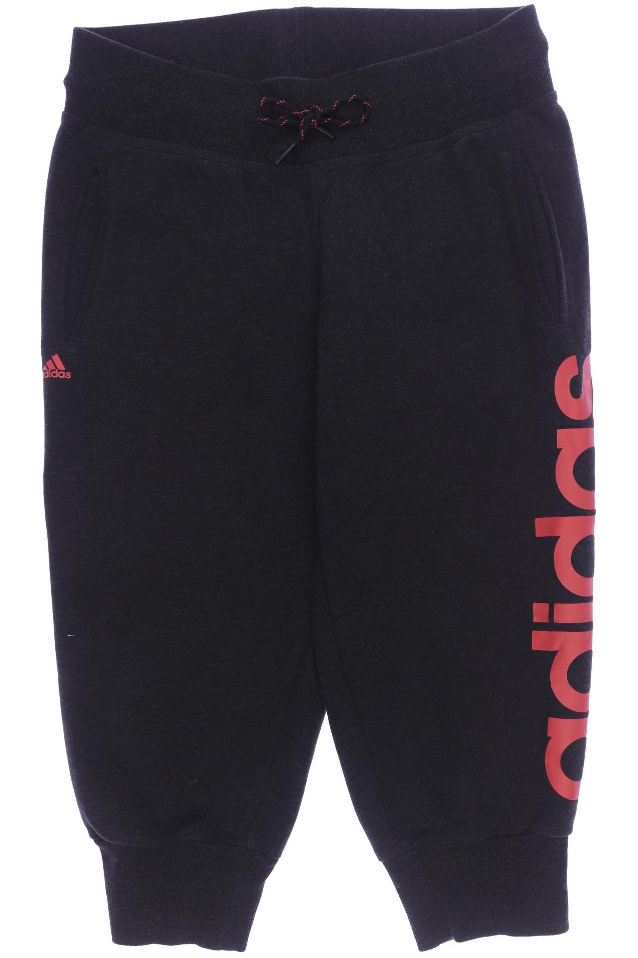 

adidas Damen Stoffhose, grau, Gr. 28