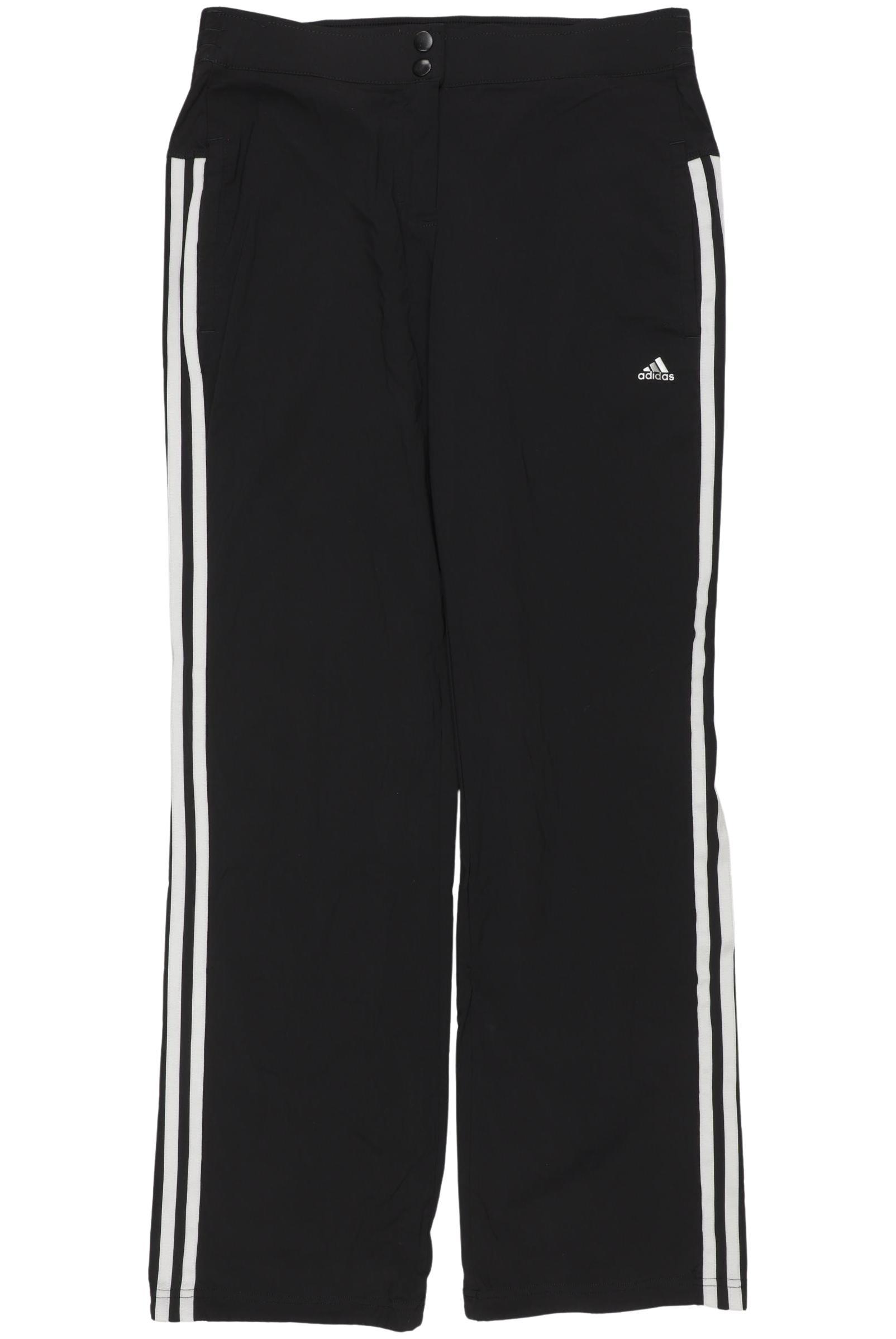 

adidas Damen Stoffhose, schwarz, Gr. 36