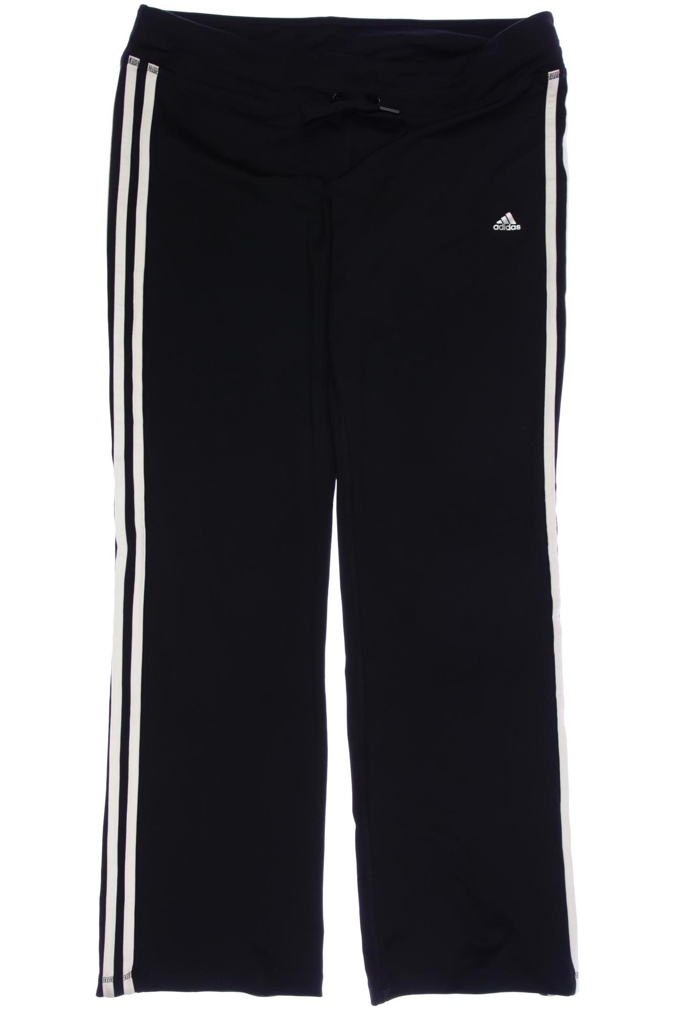 

adidas Damen Stoffhose, schwarz, Gr. 0