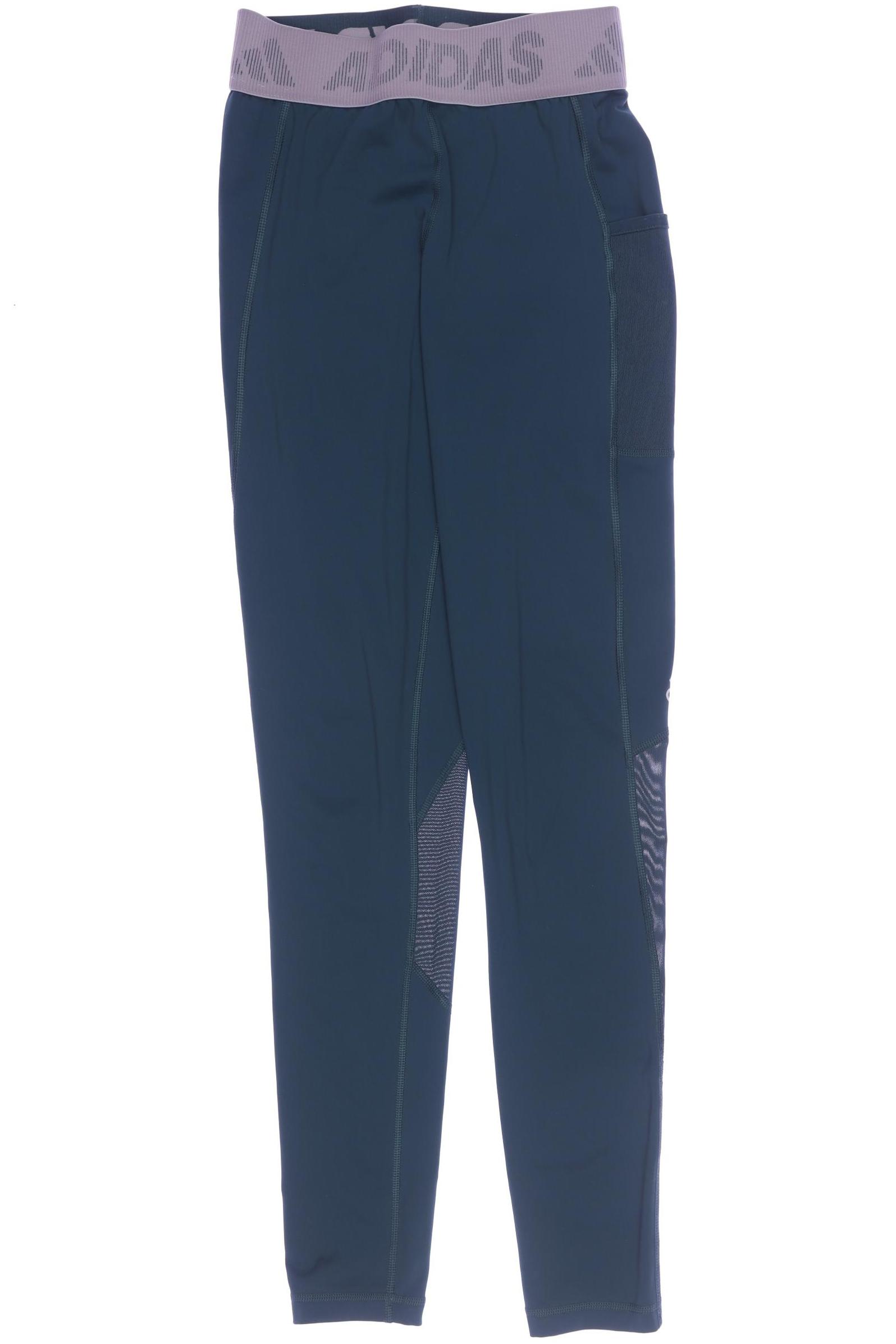 

adidas Damen Stoffhose, türkis, Gr. 0