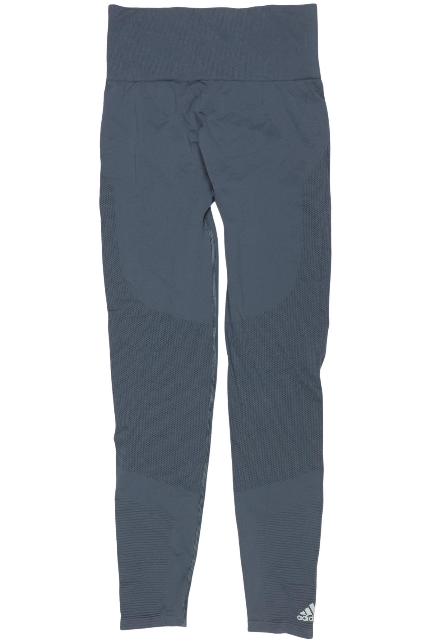 

adidas Damen Stoffhose, grau, Gr. 0