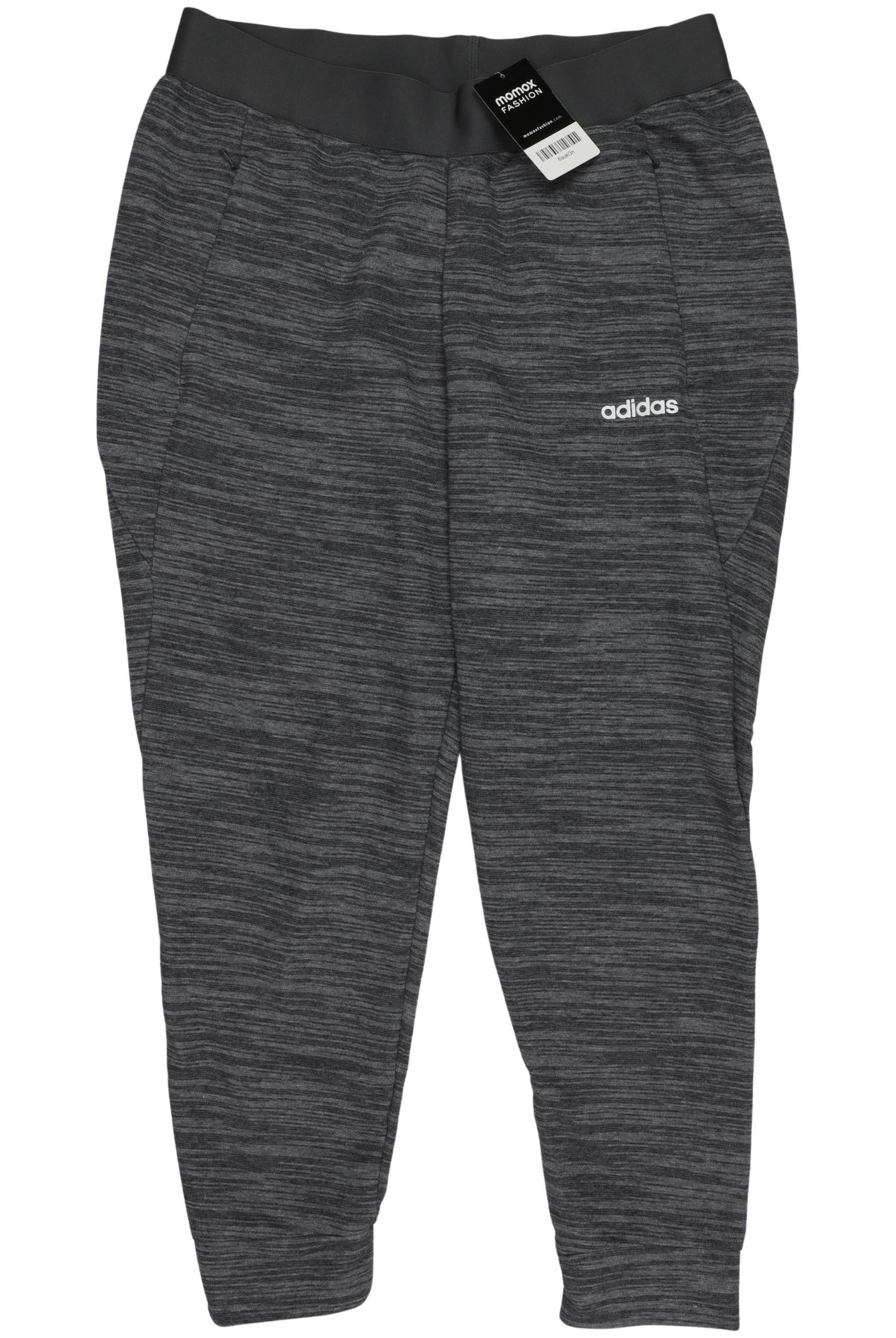 

adidas Damen Stoffhose, grau, Gr. 0