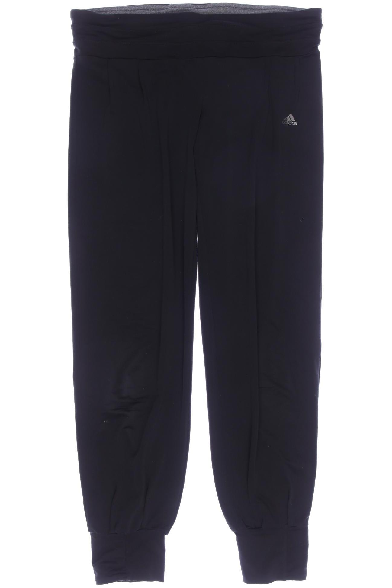

adidas Damen Stoffhose, schwarz, Gr. 0
