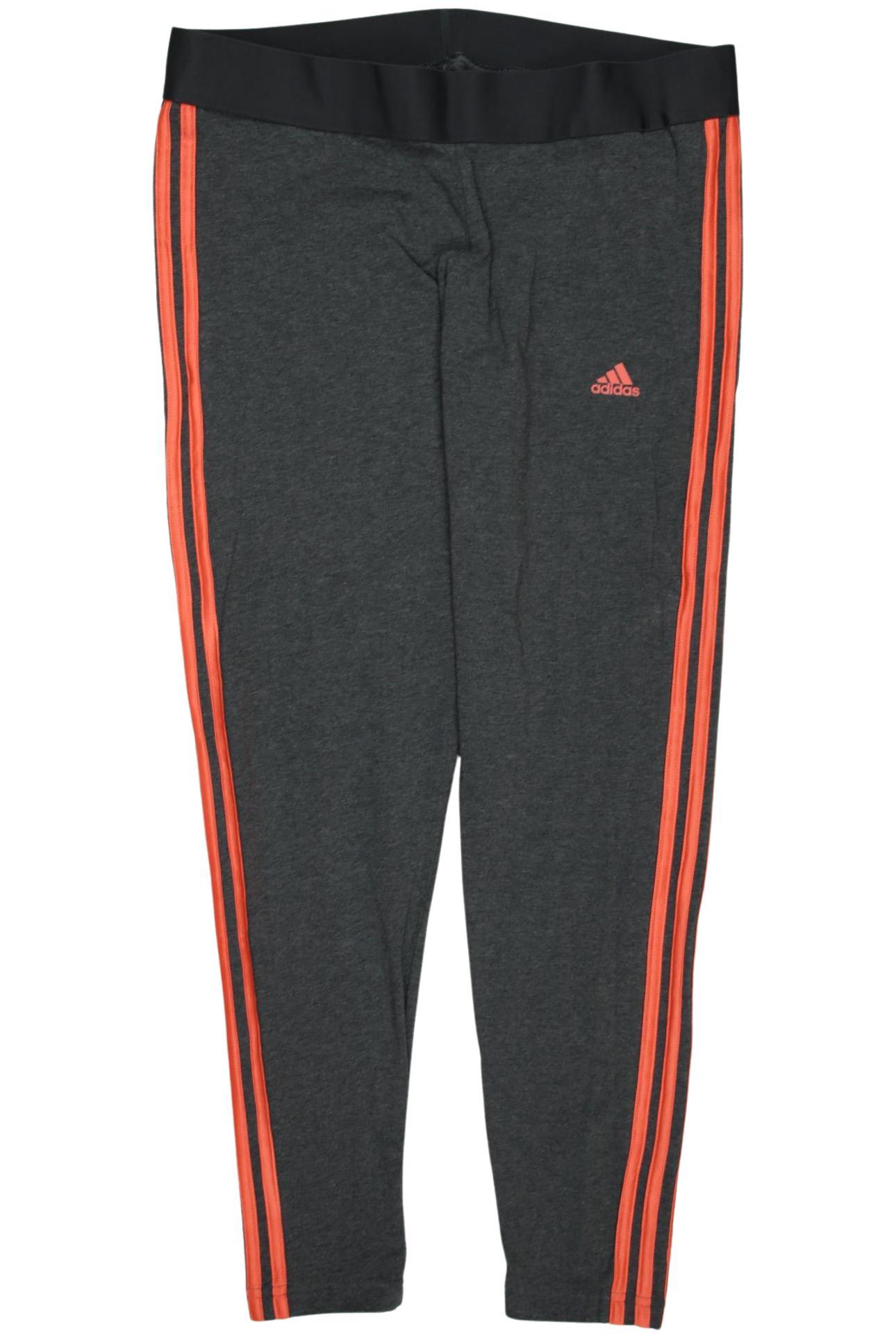 

adidas Damen Stoffhose, grau, Gr. 46