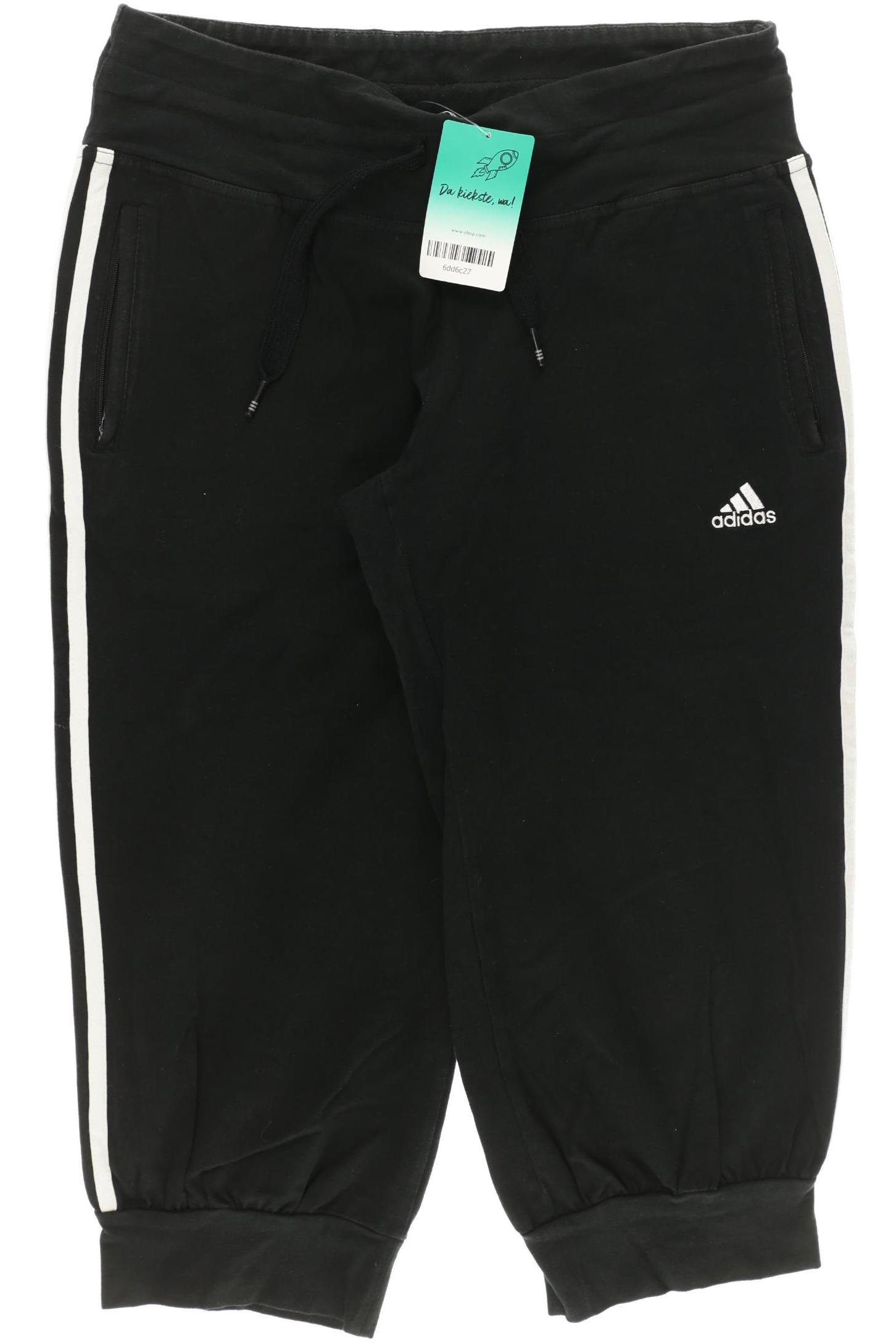 

adidas Damen Stoffhose, schwarz, Gr.