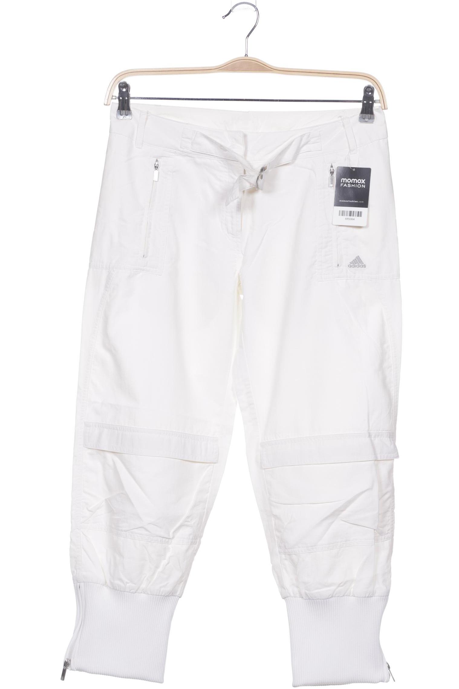 

adidas Damen Stoffhose, cremeweiß, Gr. 38