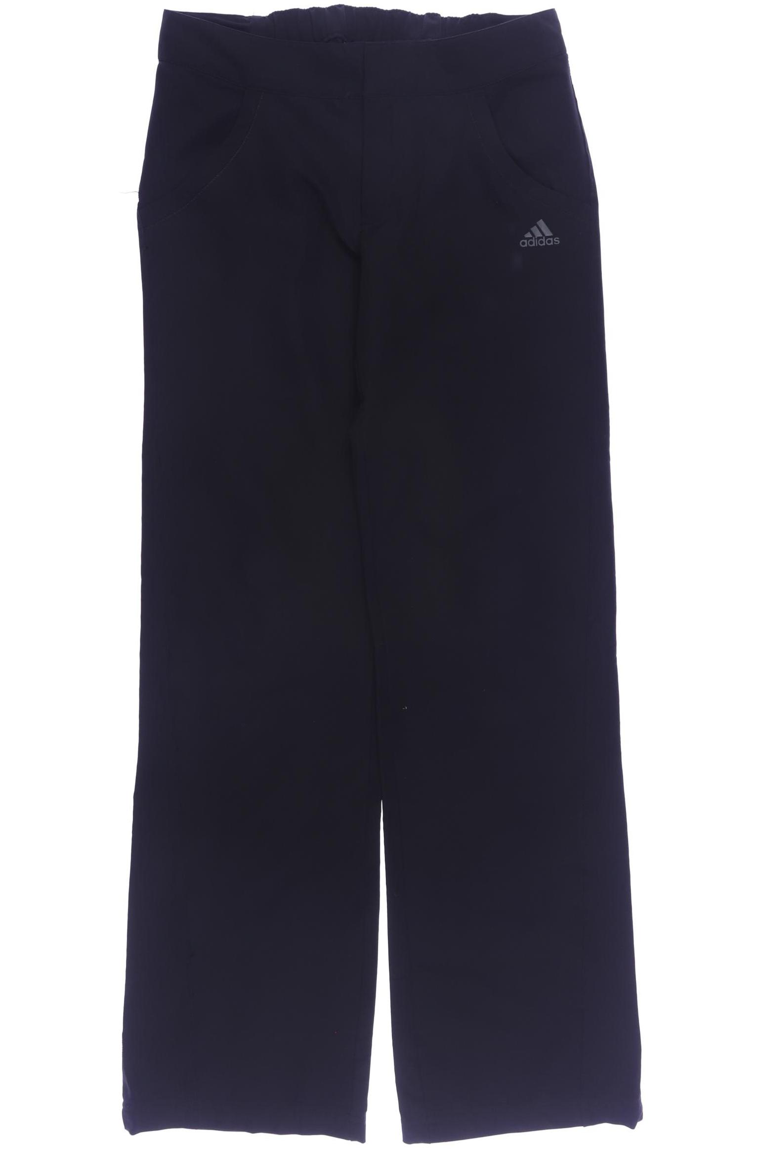 

adidas Damen Stoffhose, schwarz, Gr. 34