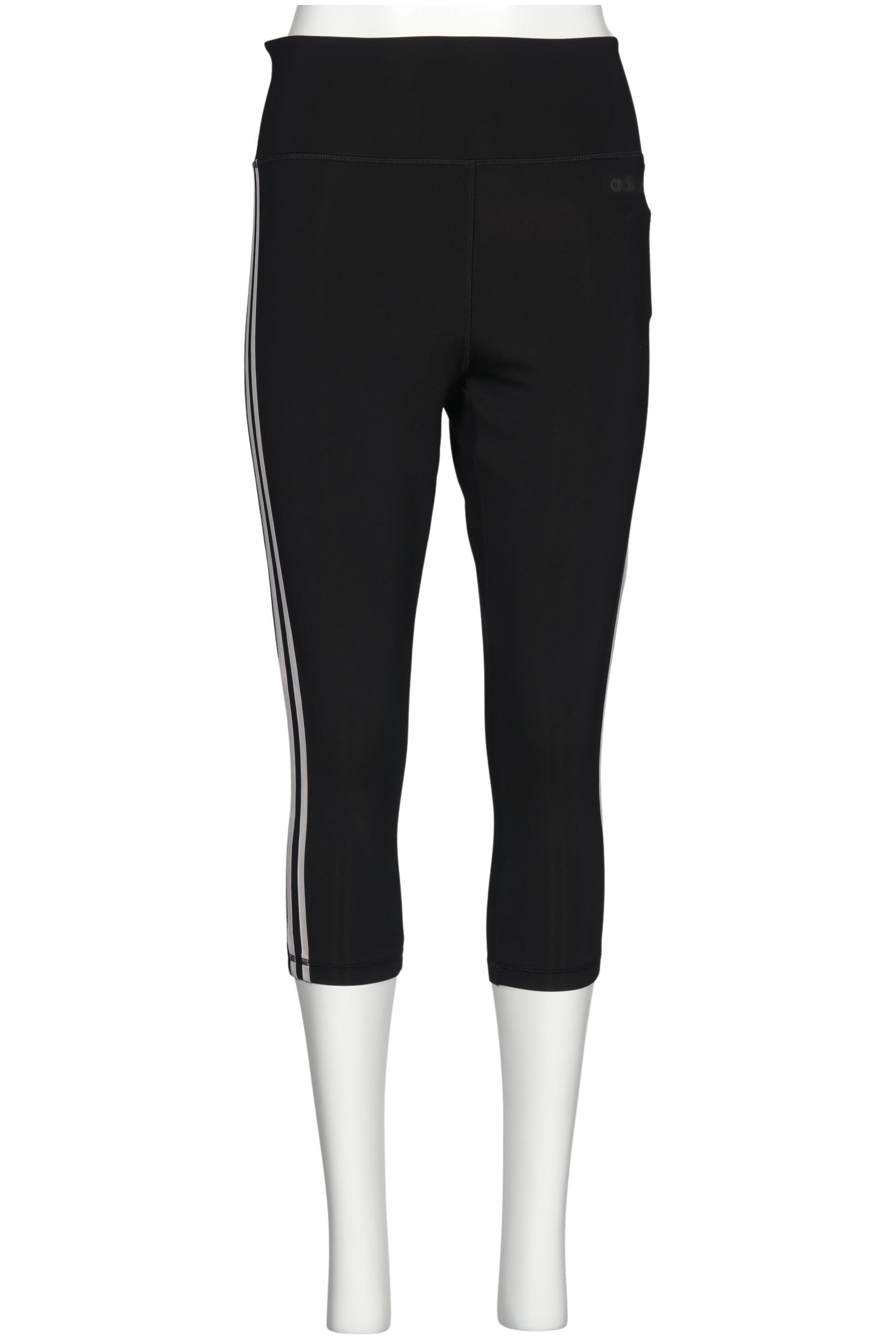 

adidas Damen Stoffhose, schwarz, Gr. 38