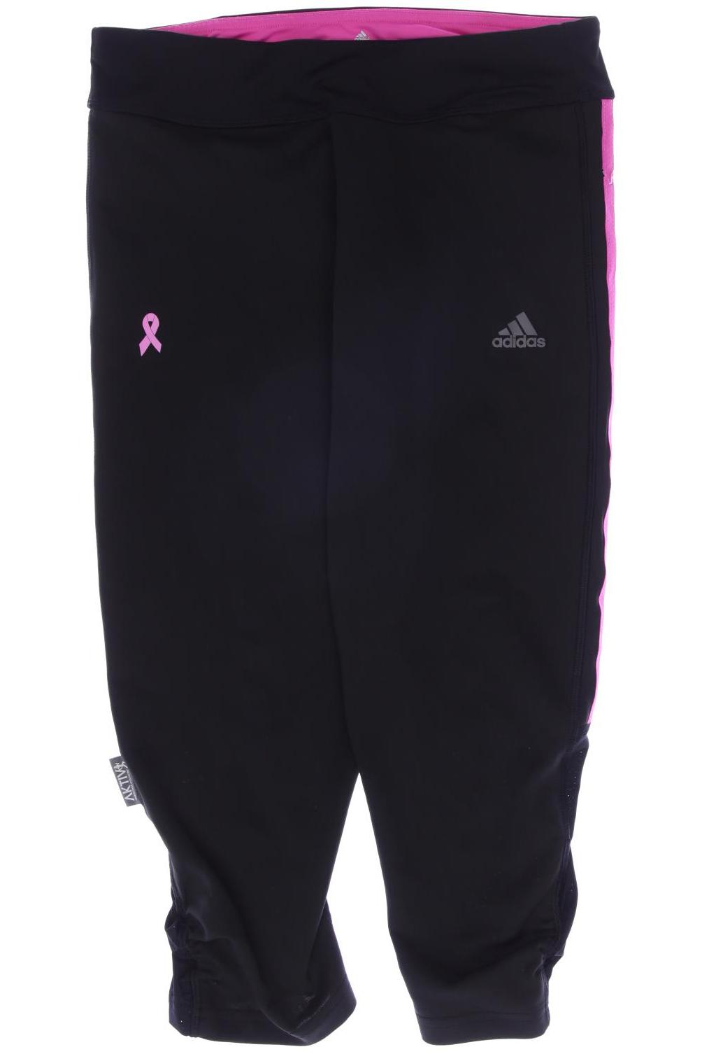 

adidas Damen Stoffhose, schwarz, Gr. 0