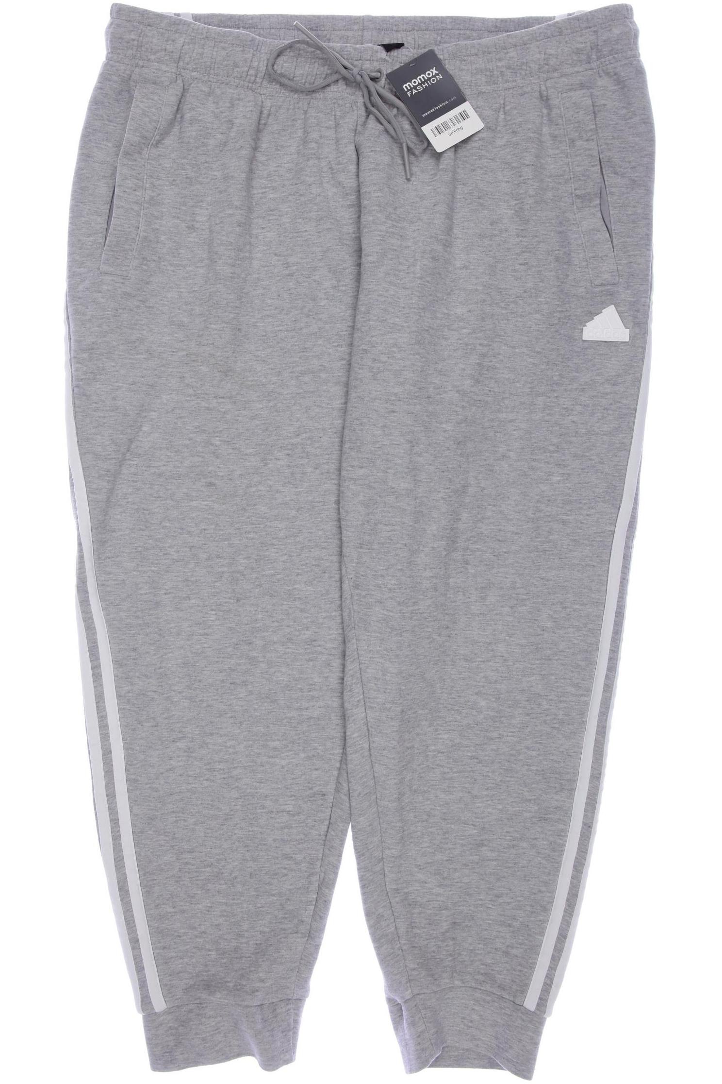 

adidas Damen Stoffhose, grau, Gr. 0
