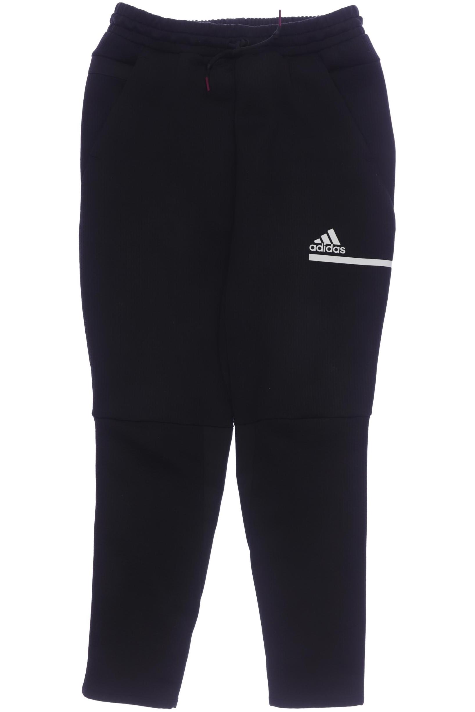 

adidas Damen Stoffhose, schwarz, Gr. 0