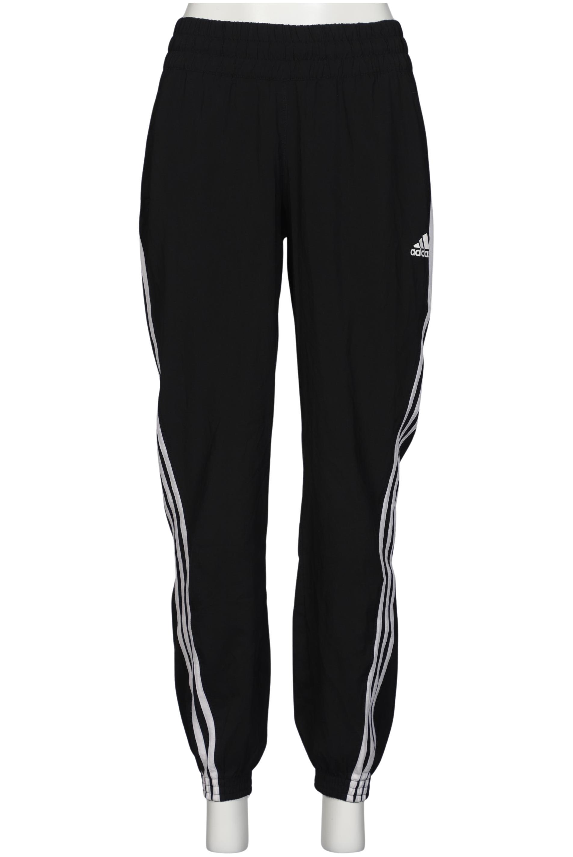 

adidas Damen Stoffhose, schwarz, Gr. 0