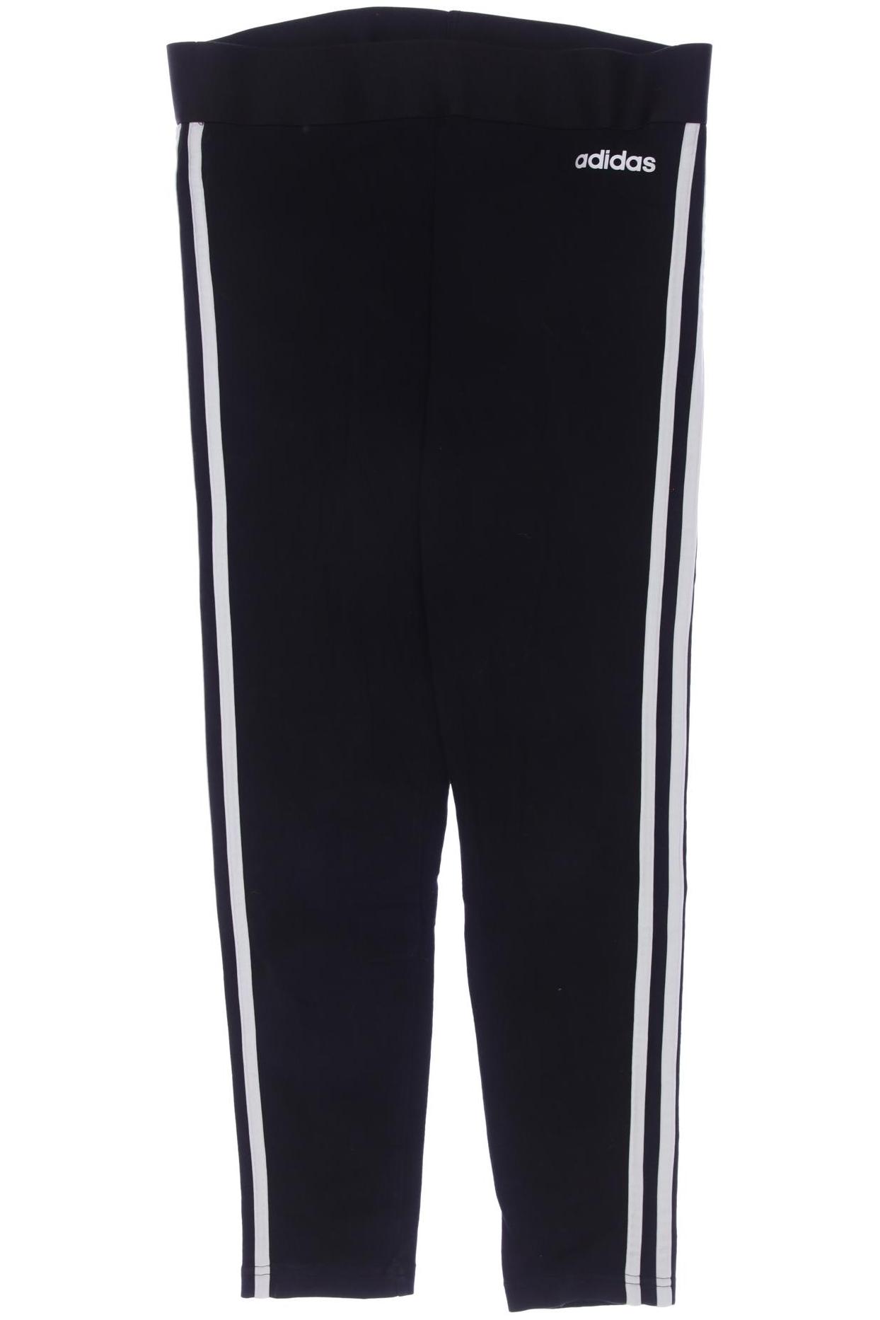 

adidas Damen Stoffhose, schwarz, Gr. 0