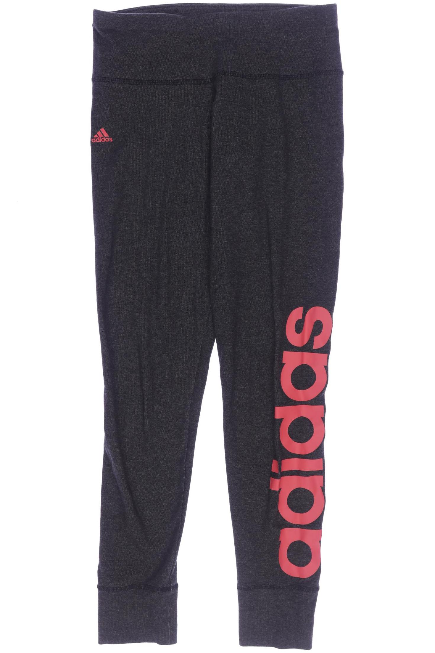 

adidas Damen Stoffhose, grau, Gr. 0