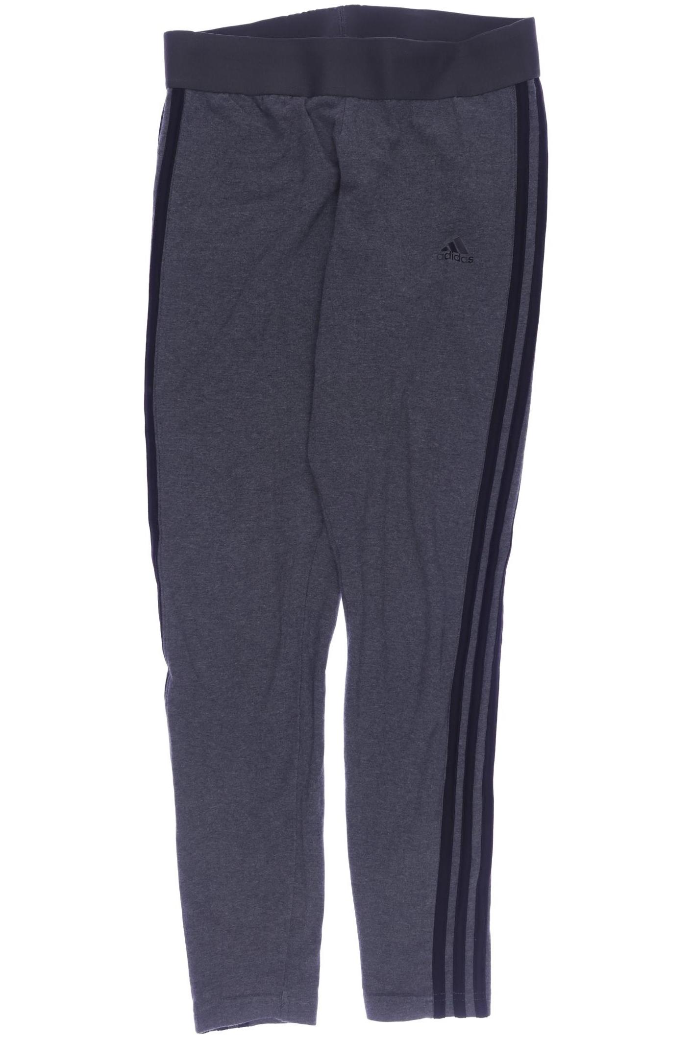 

adidas Damen Stoffhose, grau, Gr. 0