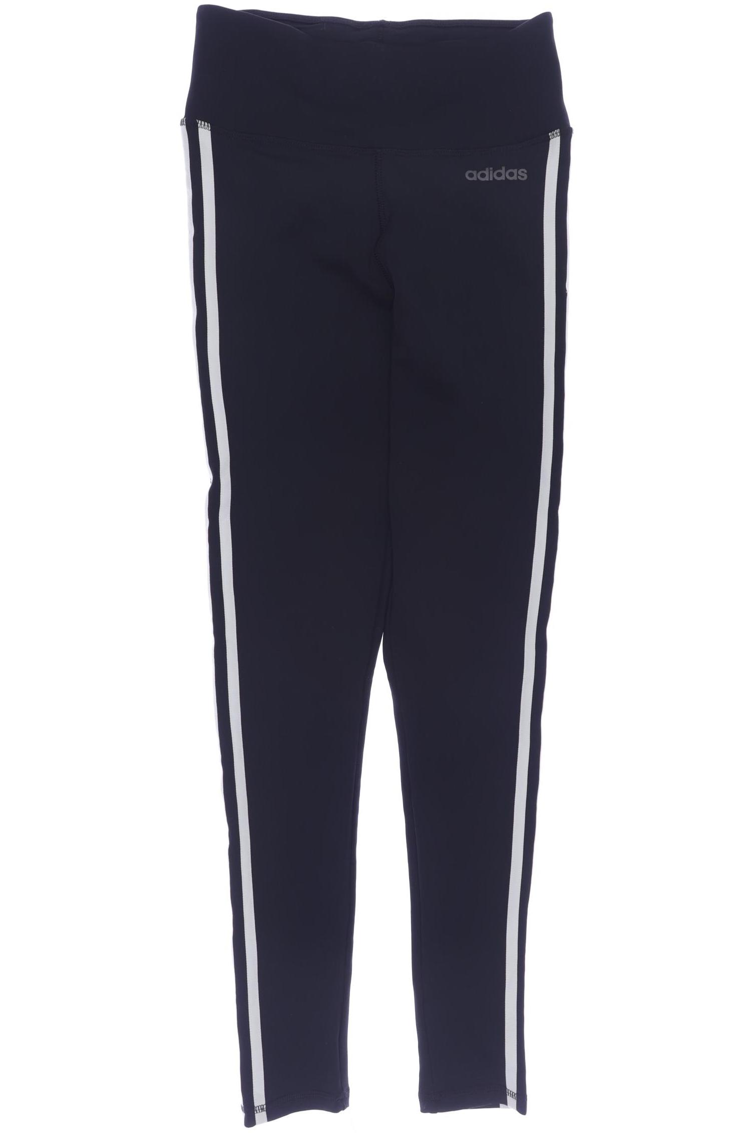 

adidas Damen Stoffhose, schwarz, Gr. 0