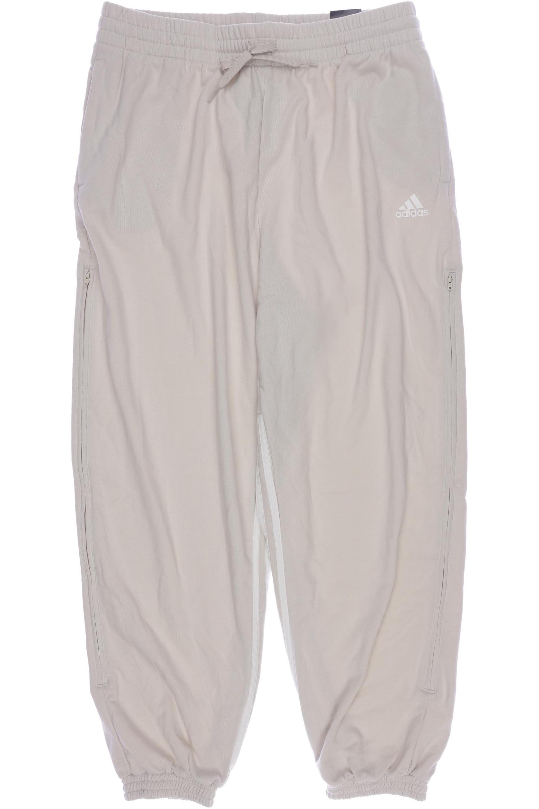 

adidas Damen Stoffhose, cremeweiß, Gr. 0
