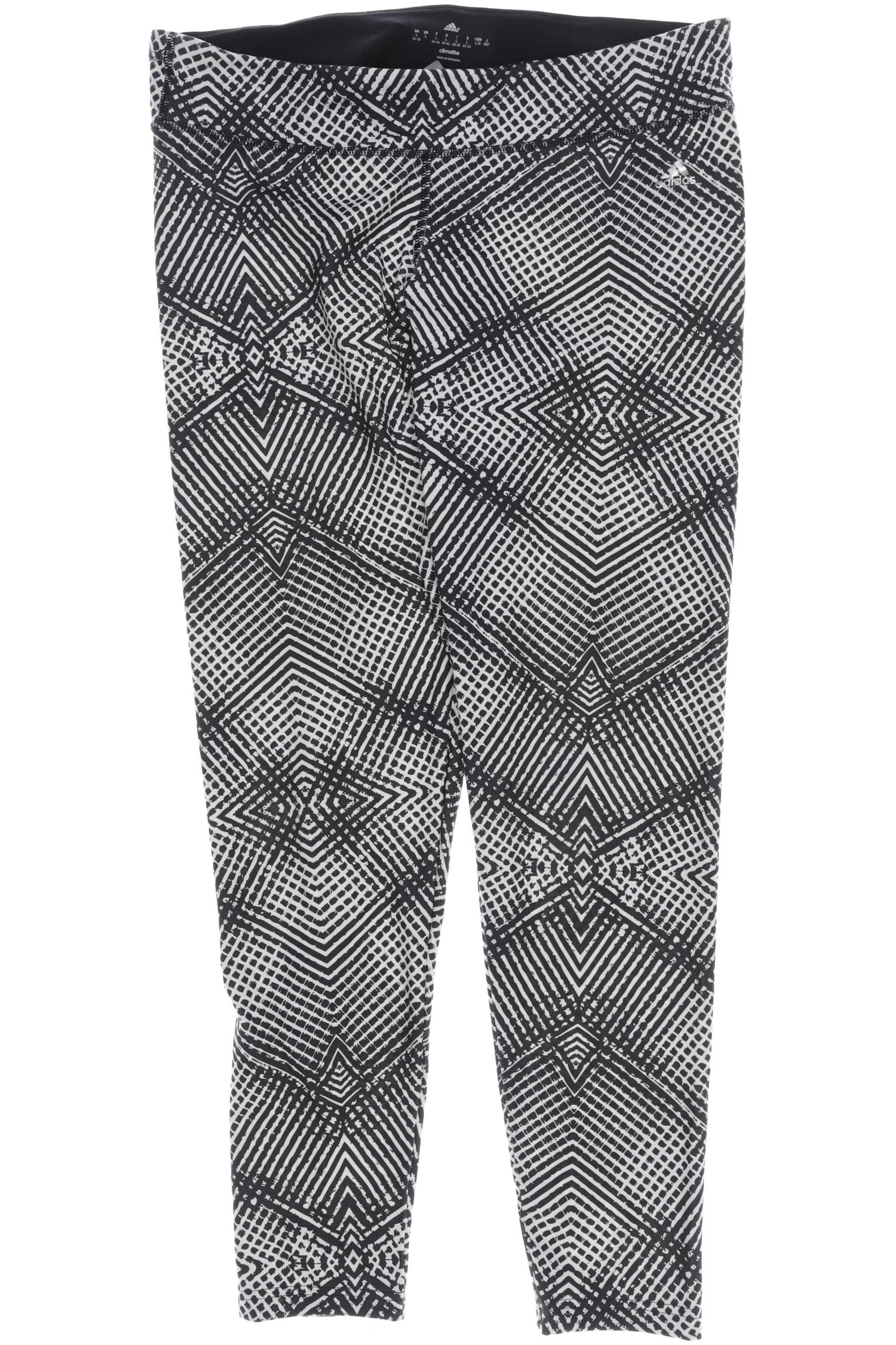 

adidas Damen Stoffhose, schwarz, Gr. 0