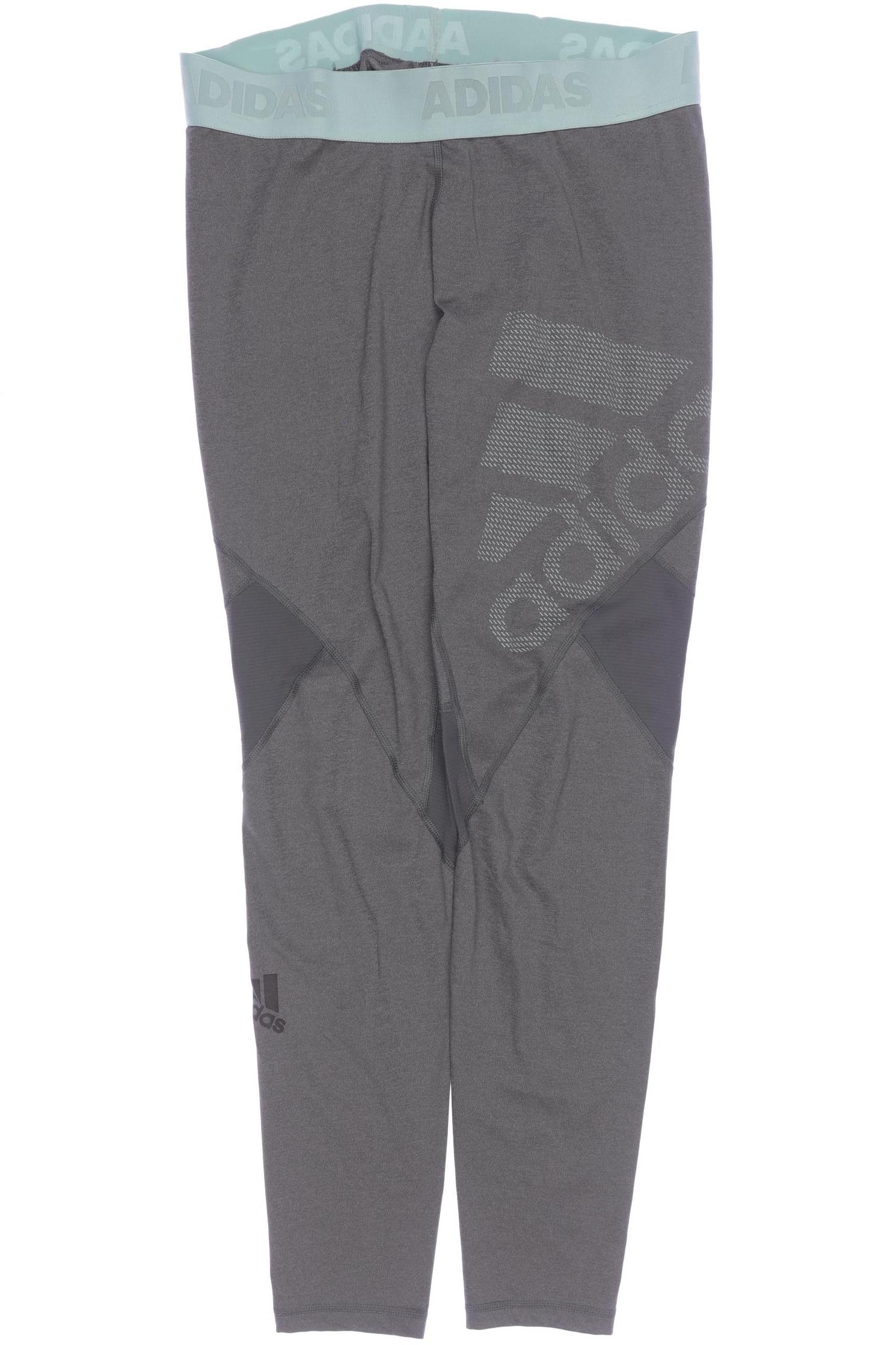 

adidas Damen Stoffhose, grau, Gr. 0