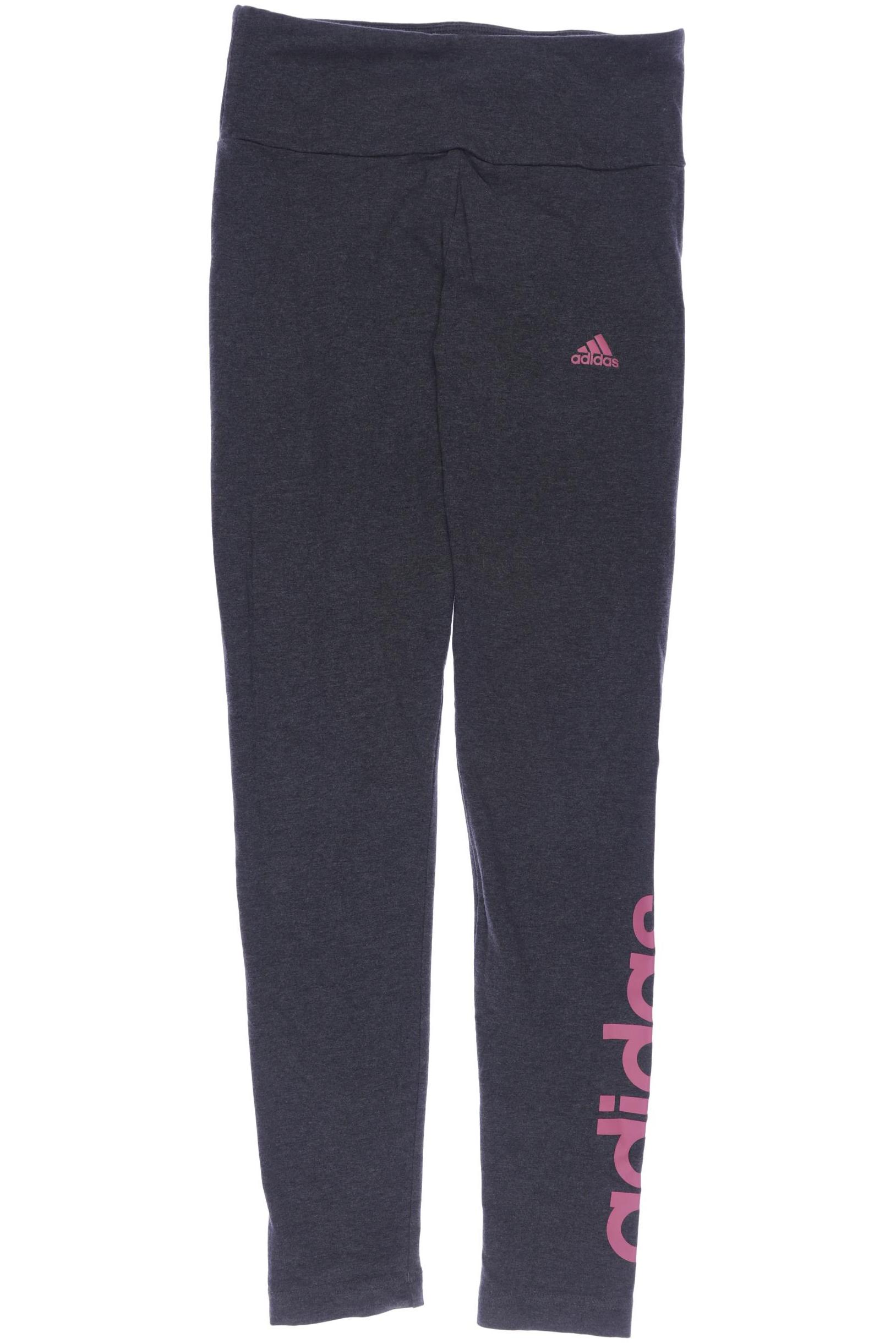 

adidas Damen Stoffhose, grau, Gr. 0