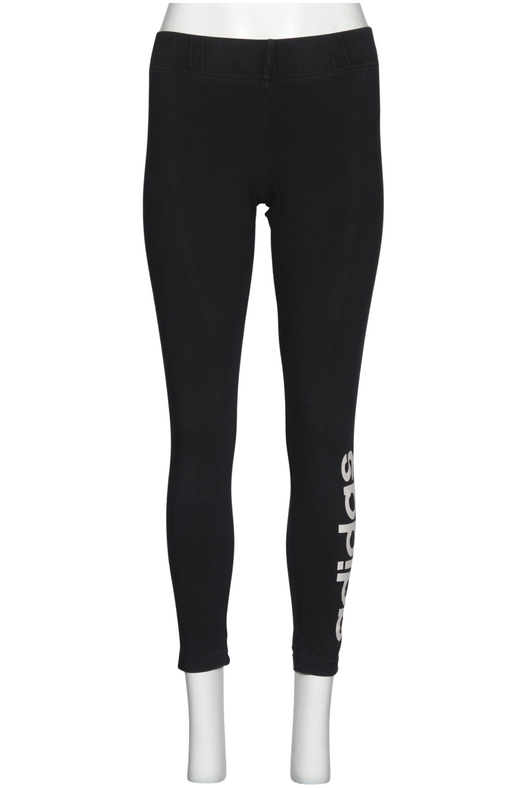 

adidas Damen Stoffhose, schwarz, Gr. 0