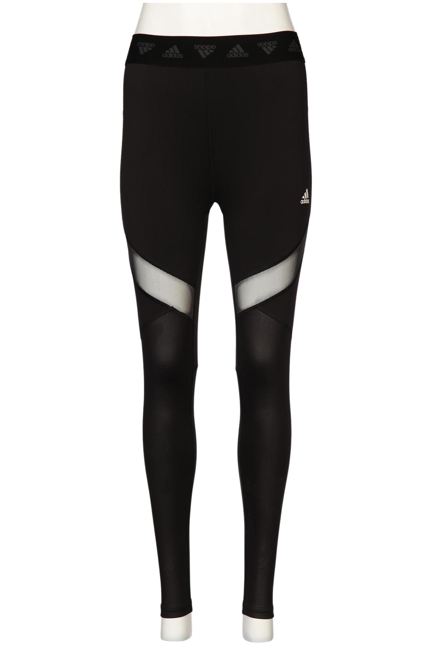 

adidas Damen Stoffhose, schwarz, Gr. 0