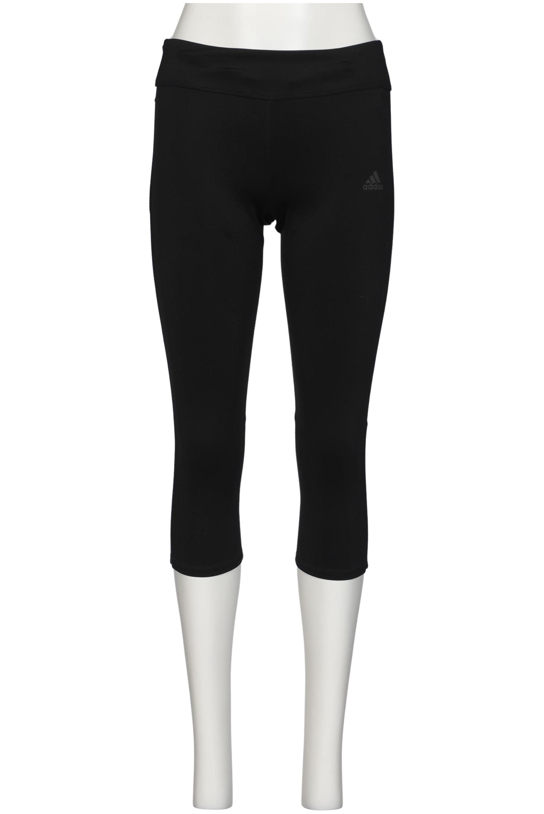 

adidas Damen Stoffhose, schwarz, Gr. 0