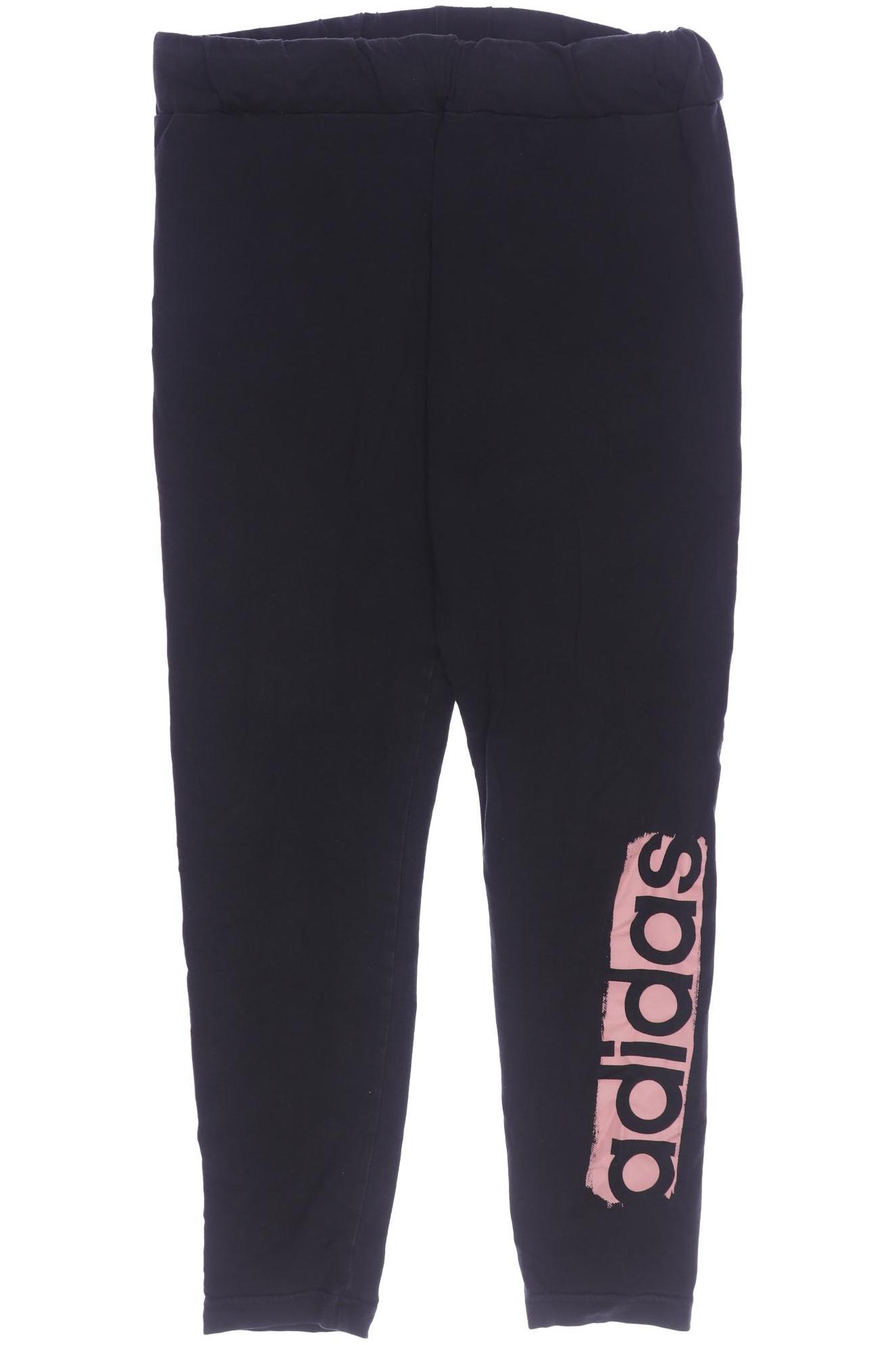 

adidas Damen Stoffhose, schwarz, Gr. 0