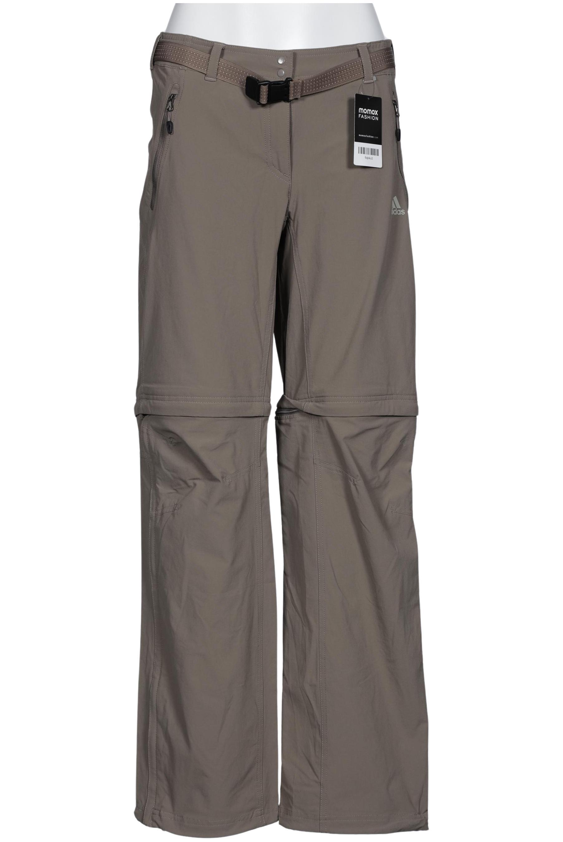 

adidas Damen Stoffhose, beige, Gr. 38