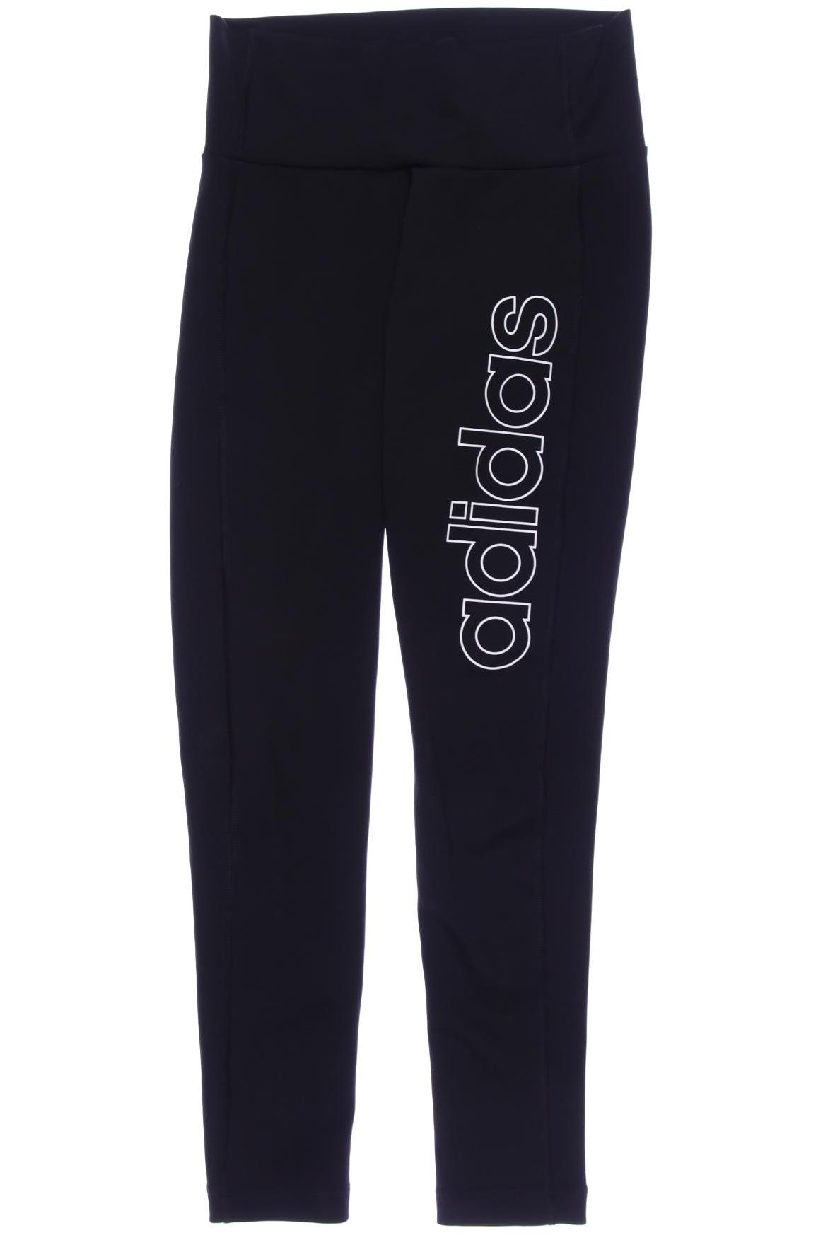 

adidas Damen Stoffhose, schwarz, Gr. 30