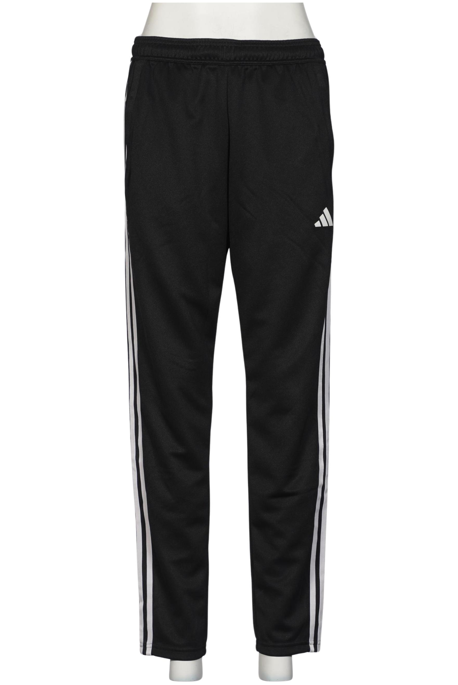 

adidas Damen Stoffhose, schwarz, Gr. 0