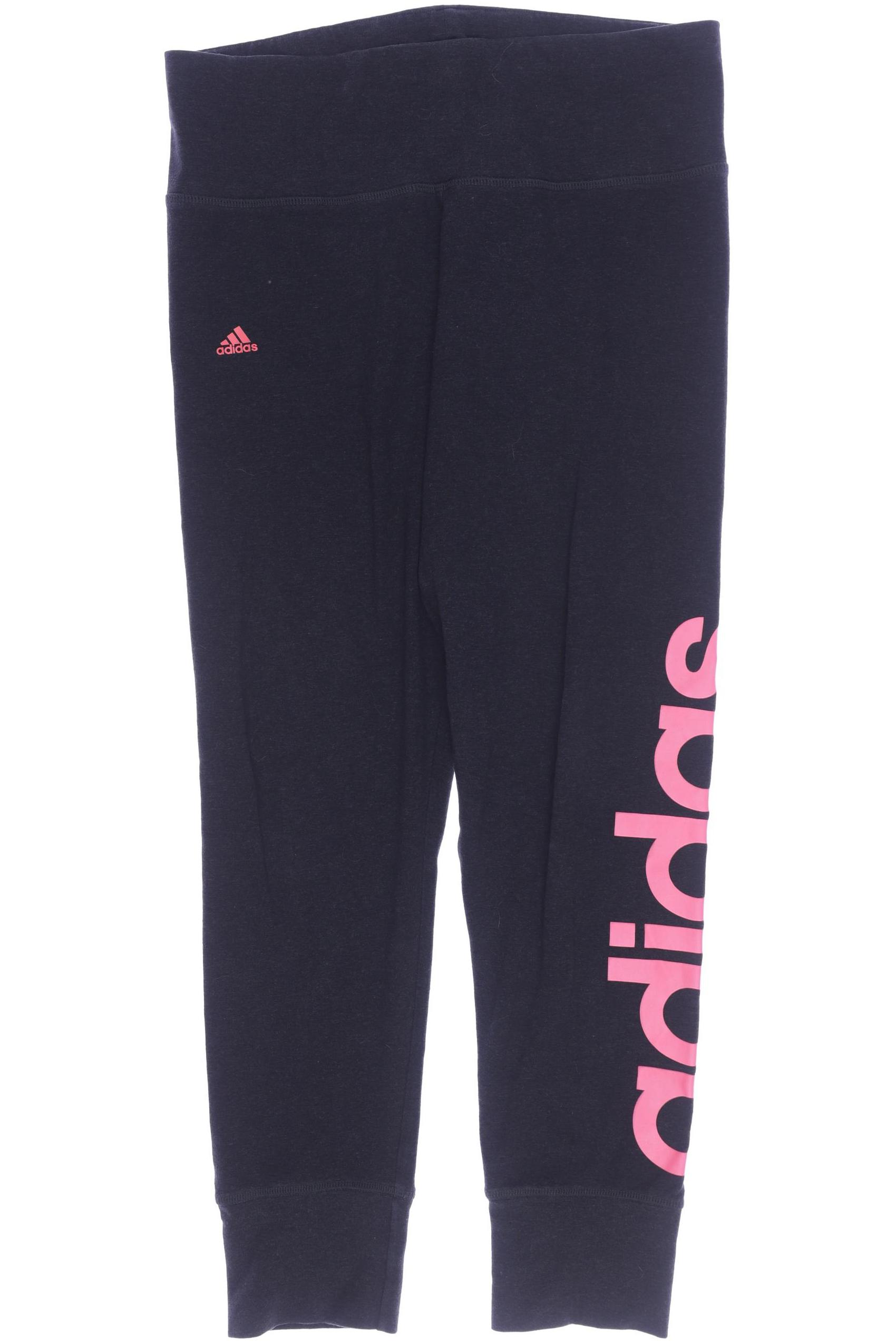 

adidas Damen Stoffhose, grau, Gr. 38