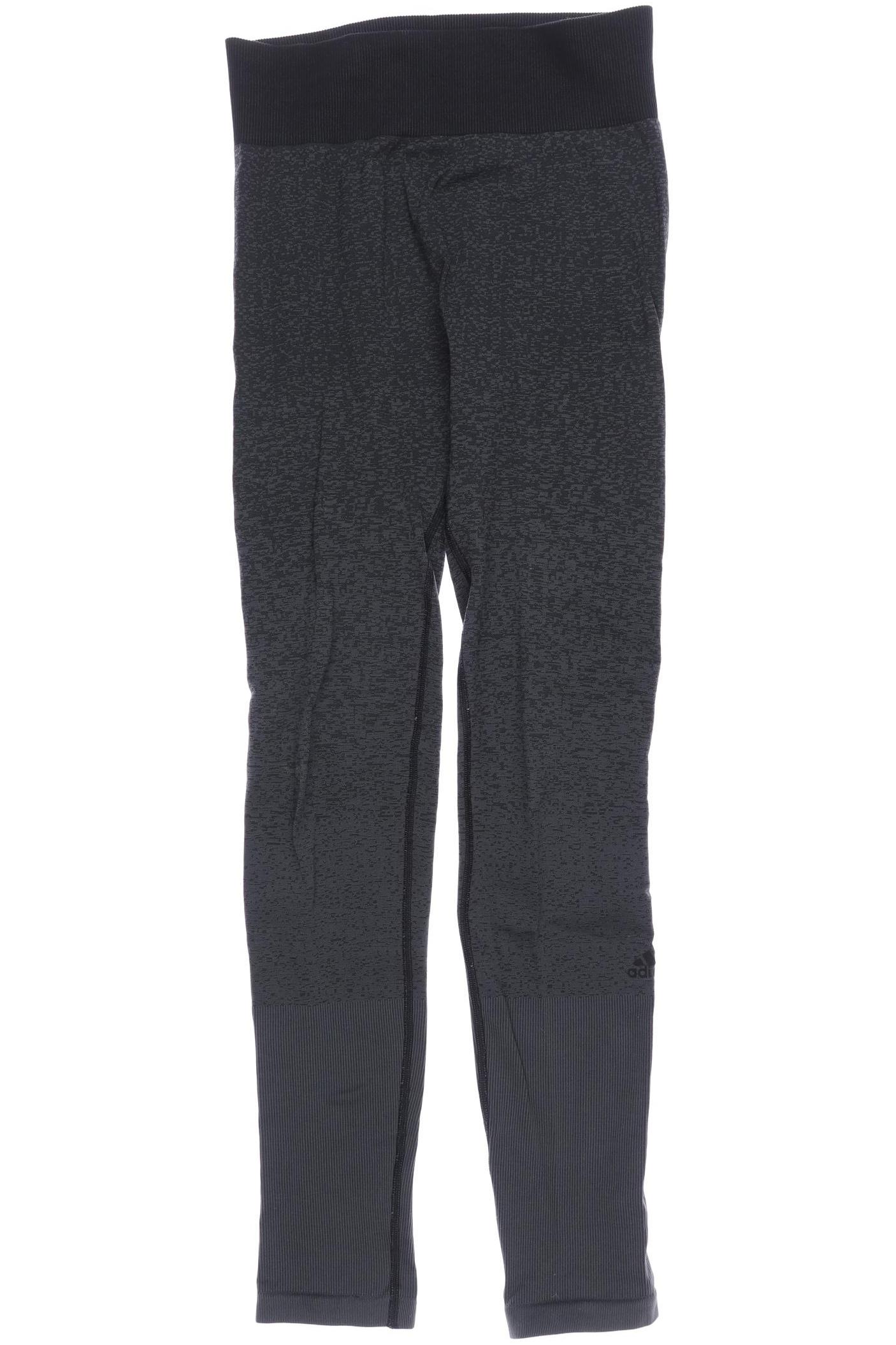

adidas Damen Stoffhose, grau, Gr. 24