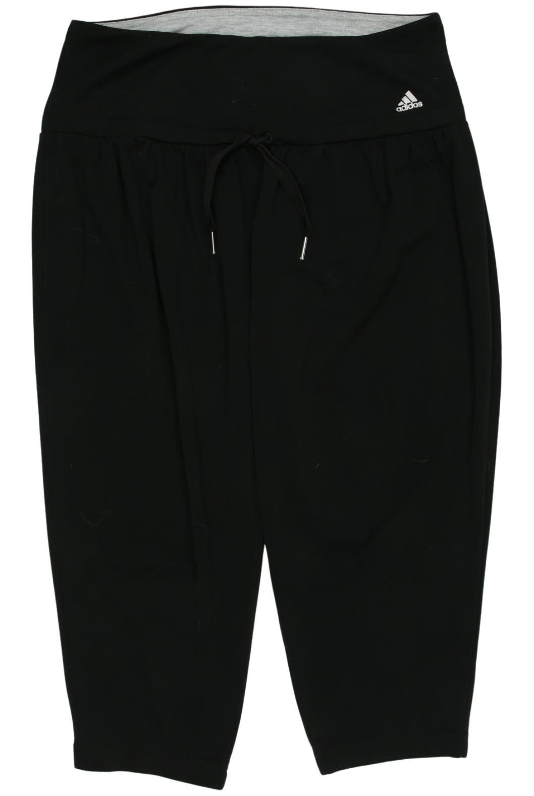 

adidas Damen Stoffhose, schwarz, Gr. 0