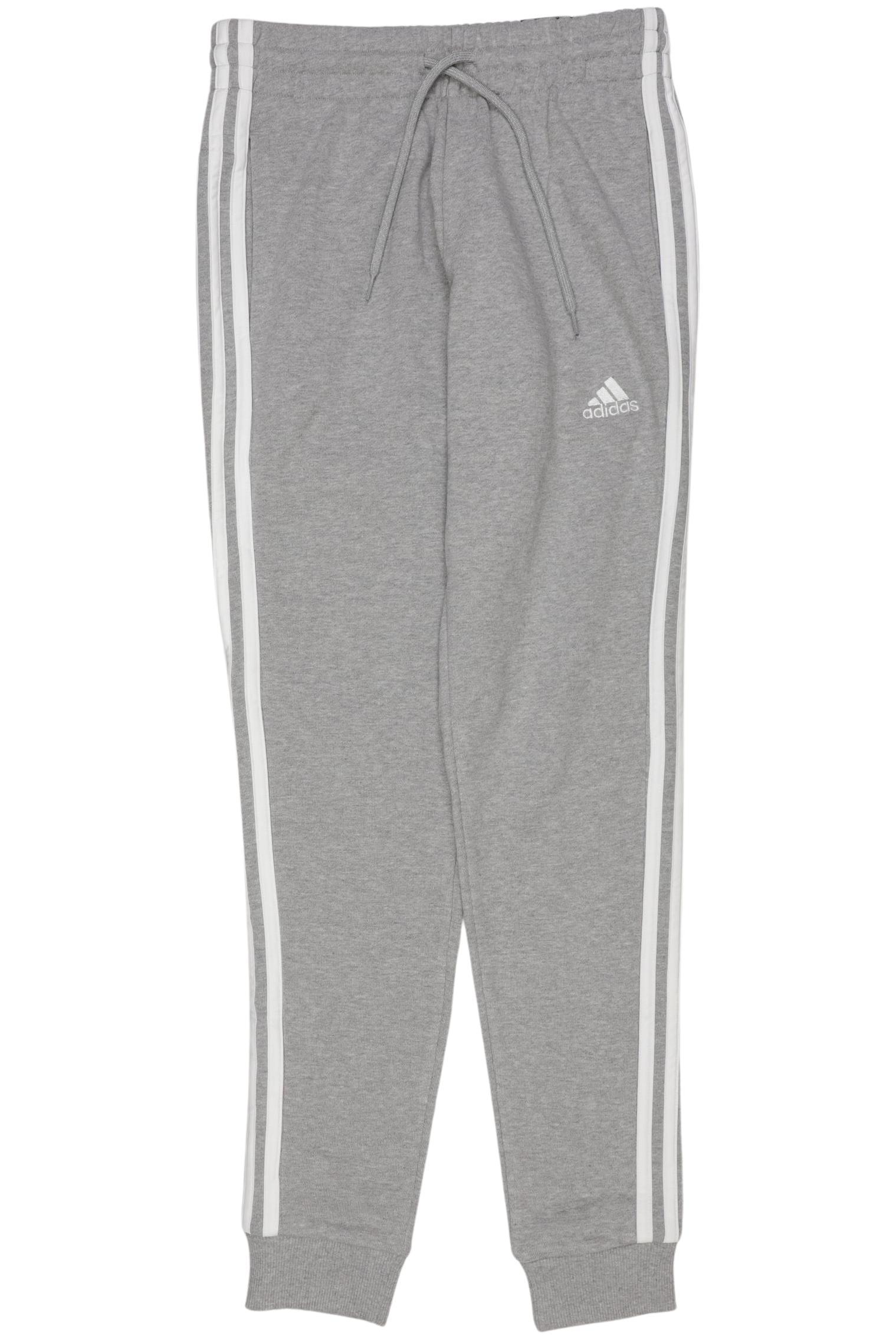 

adidas Damen Stoffhose, grau, Gr. 0