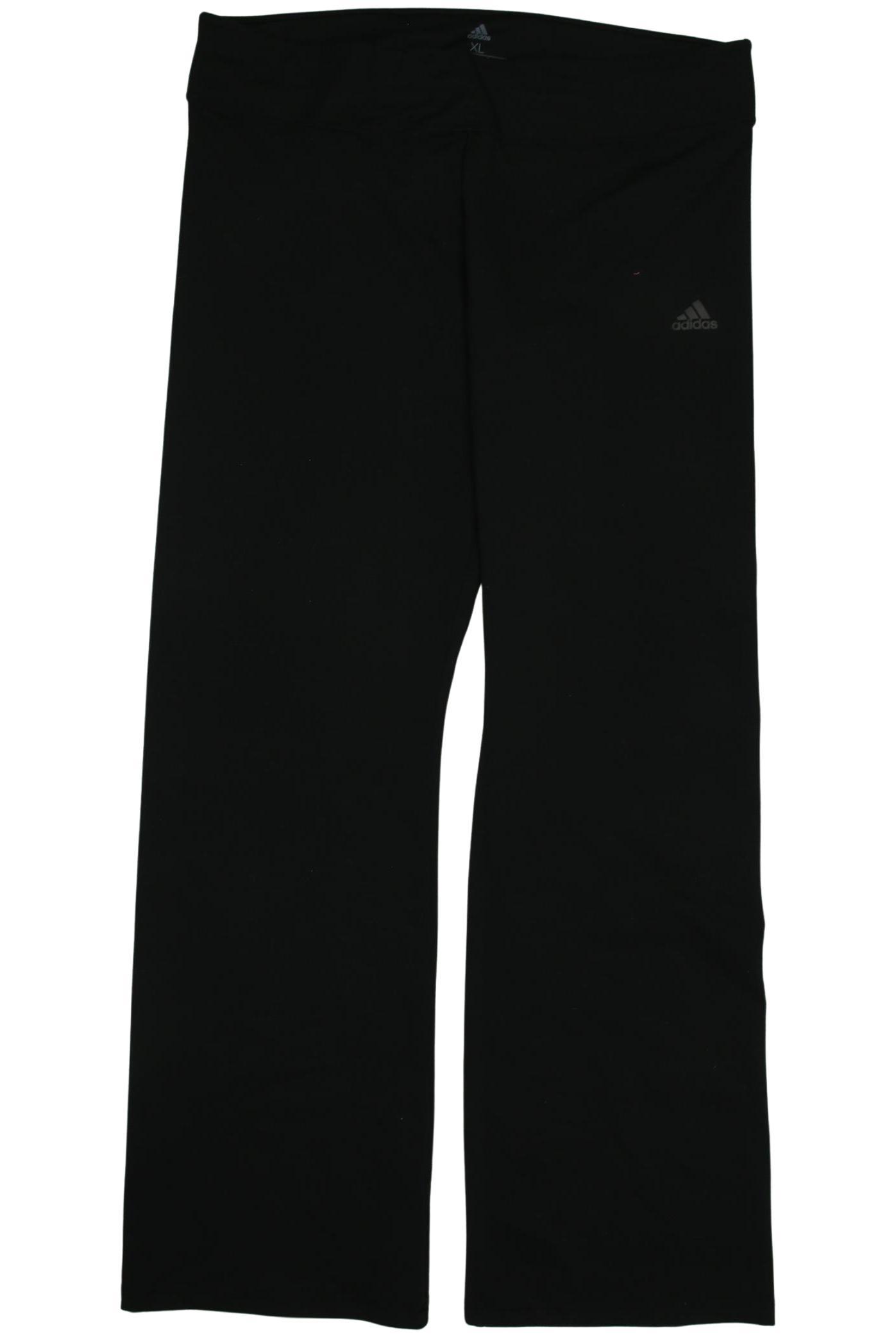 

adidas Damen Stoffhose, schwarz, Gr. 0